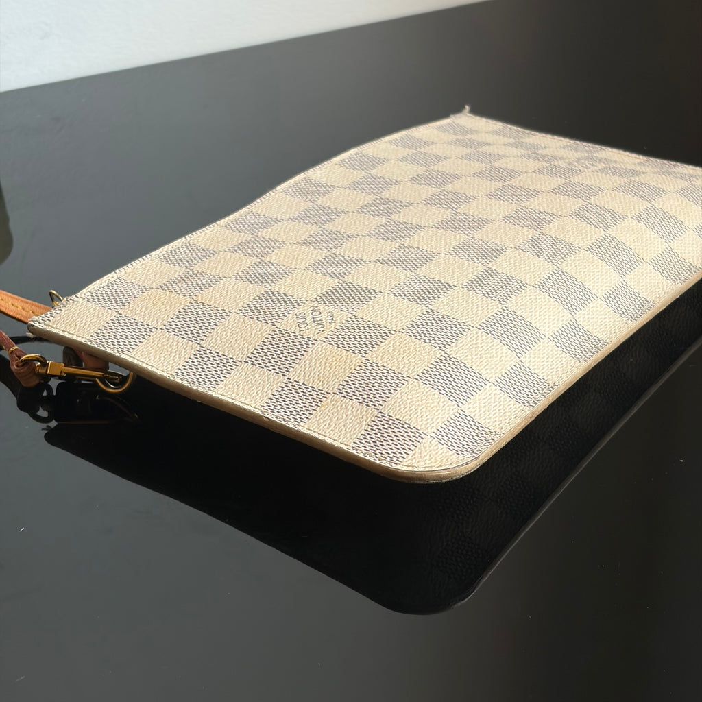 Louis Vuitton Neverfull Pochette Damier Azur