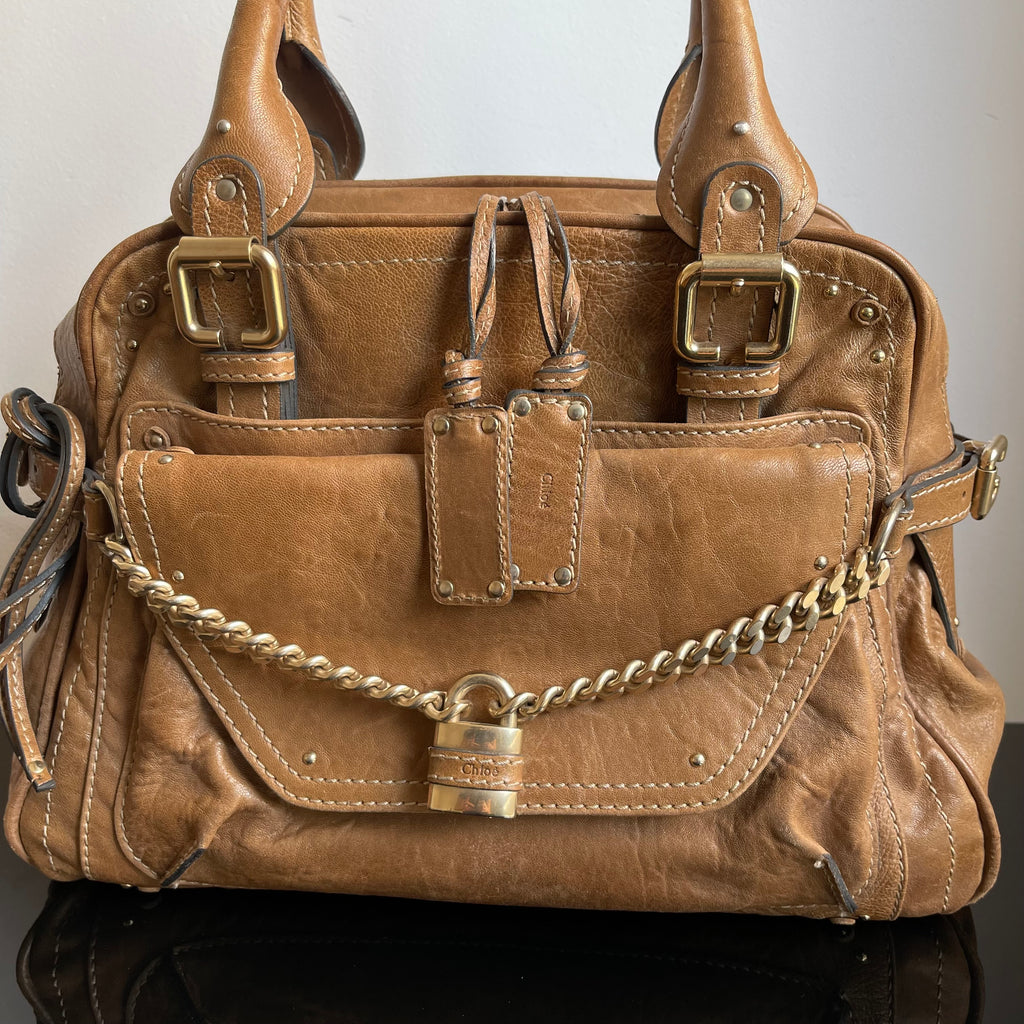 Chloé Paddington Leather Tote Bag