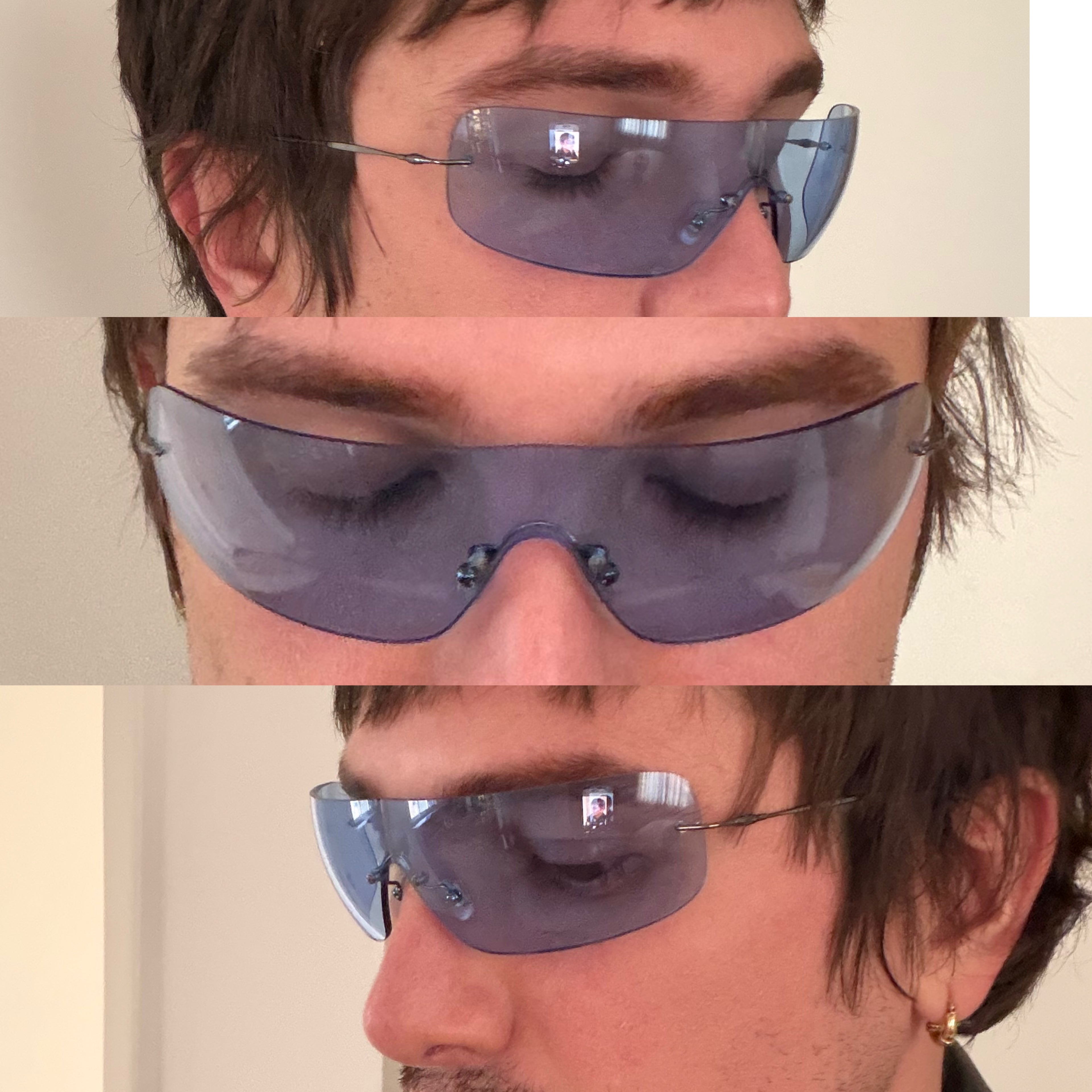 Giorgio Armani Blue Sunglasses
