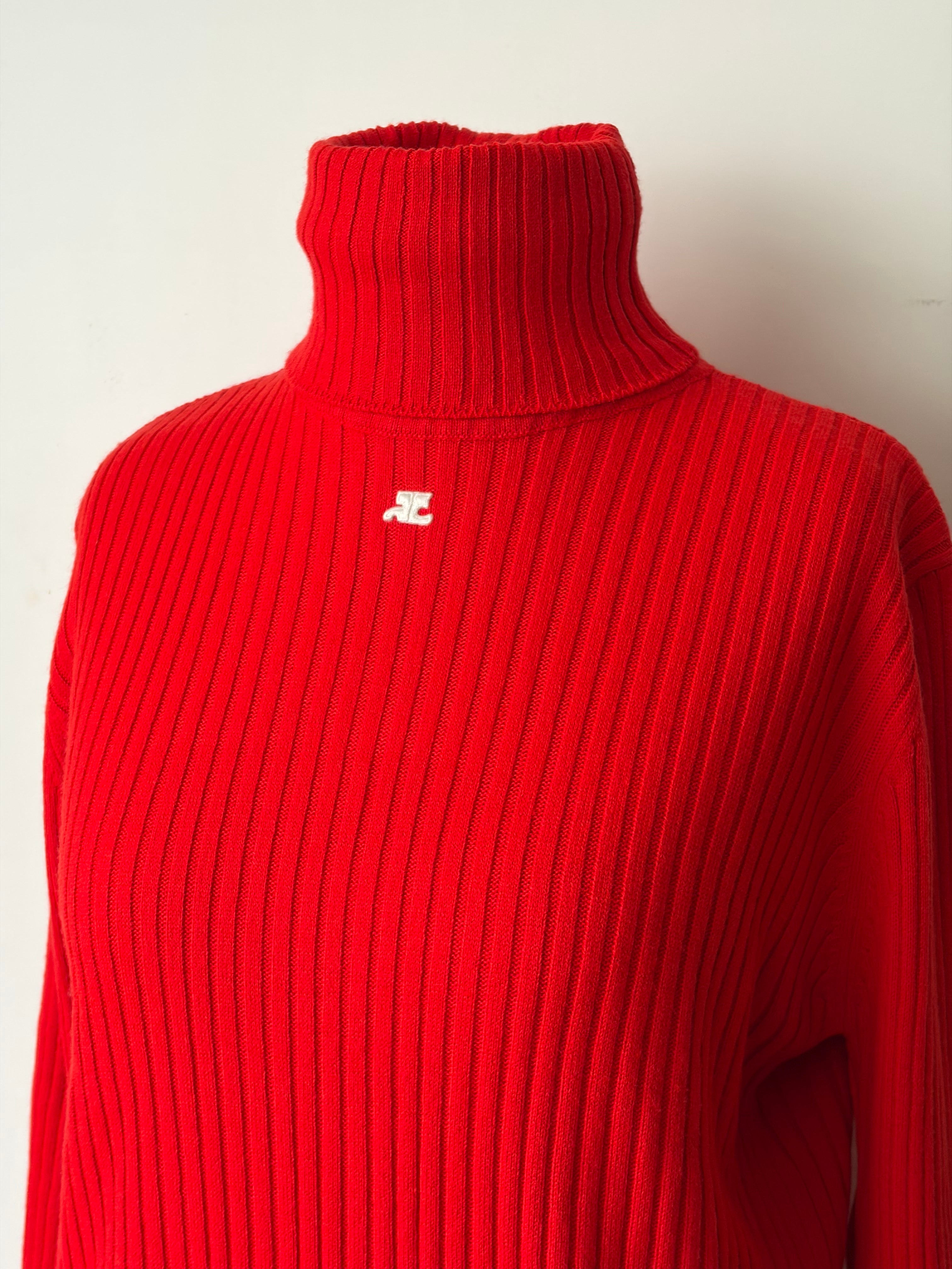 Courrèges Turtleneck Sweater
