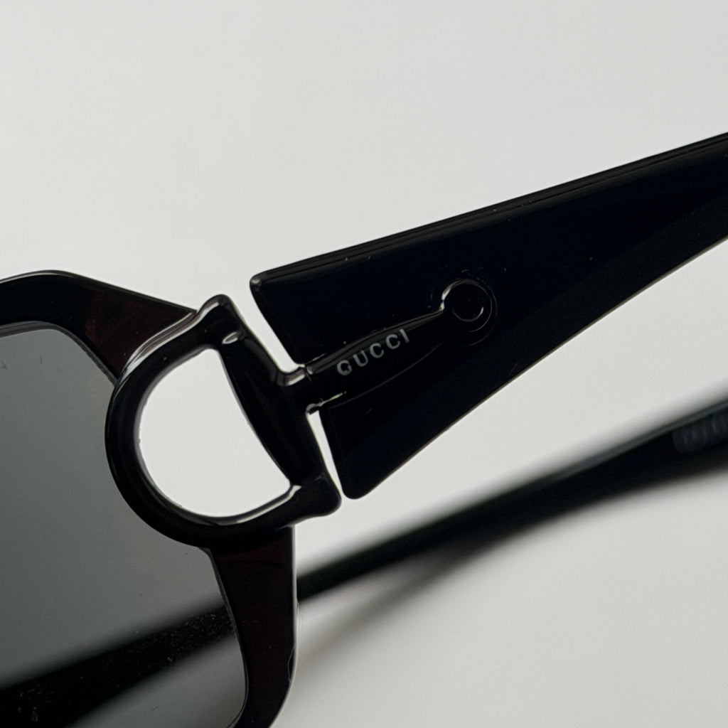 Gucci Horsebit All Black Sunglasses