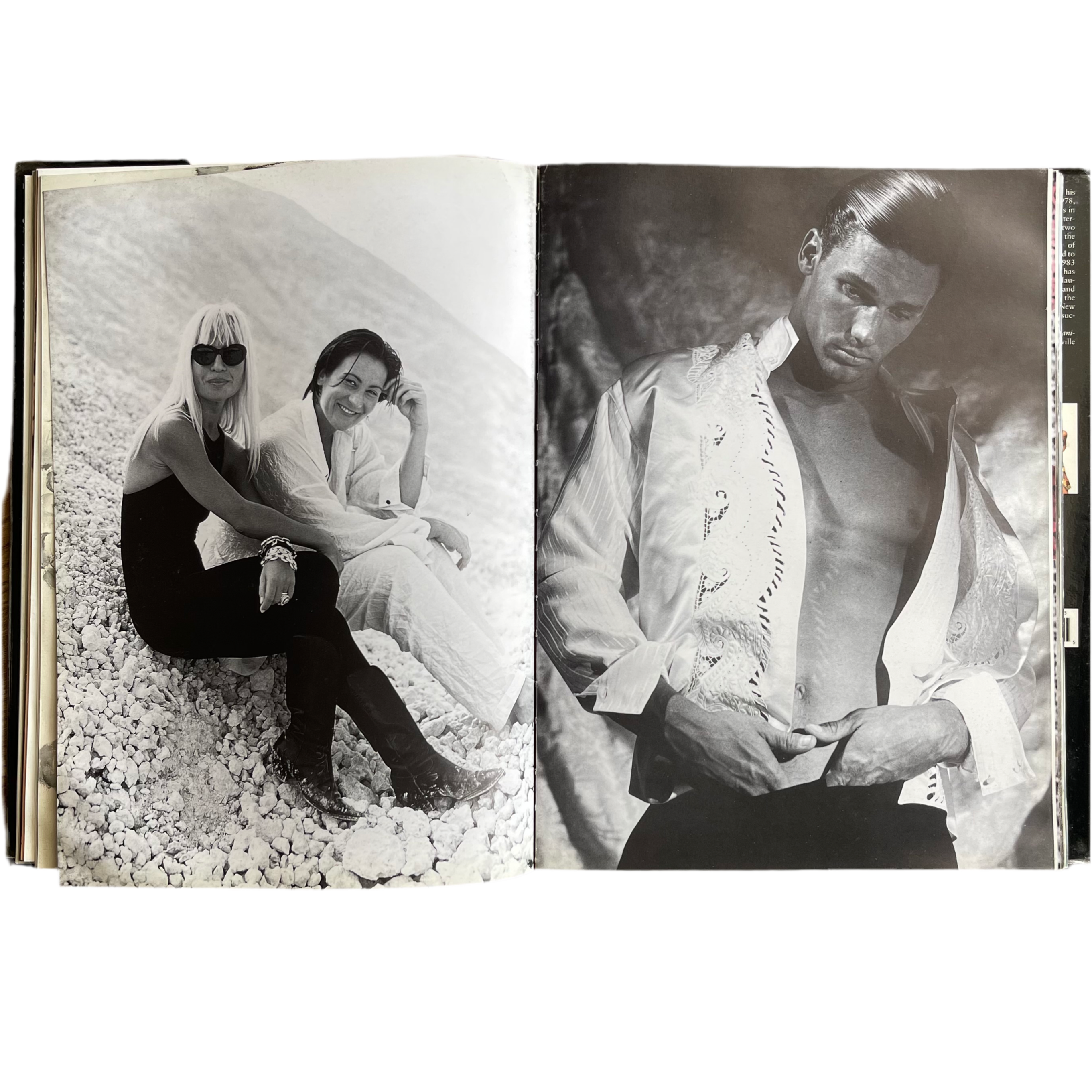 Gianni Versace Men Without Ties 90’s Book