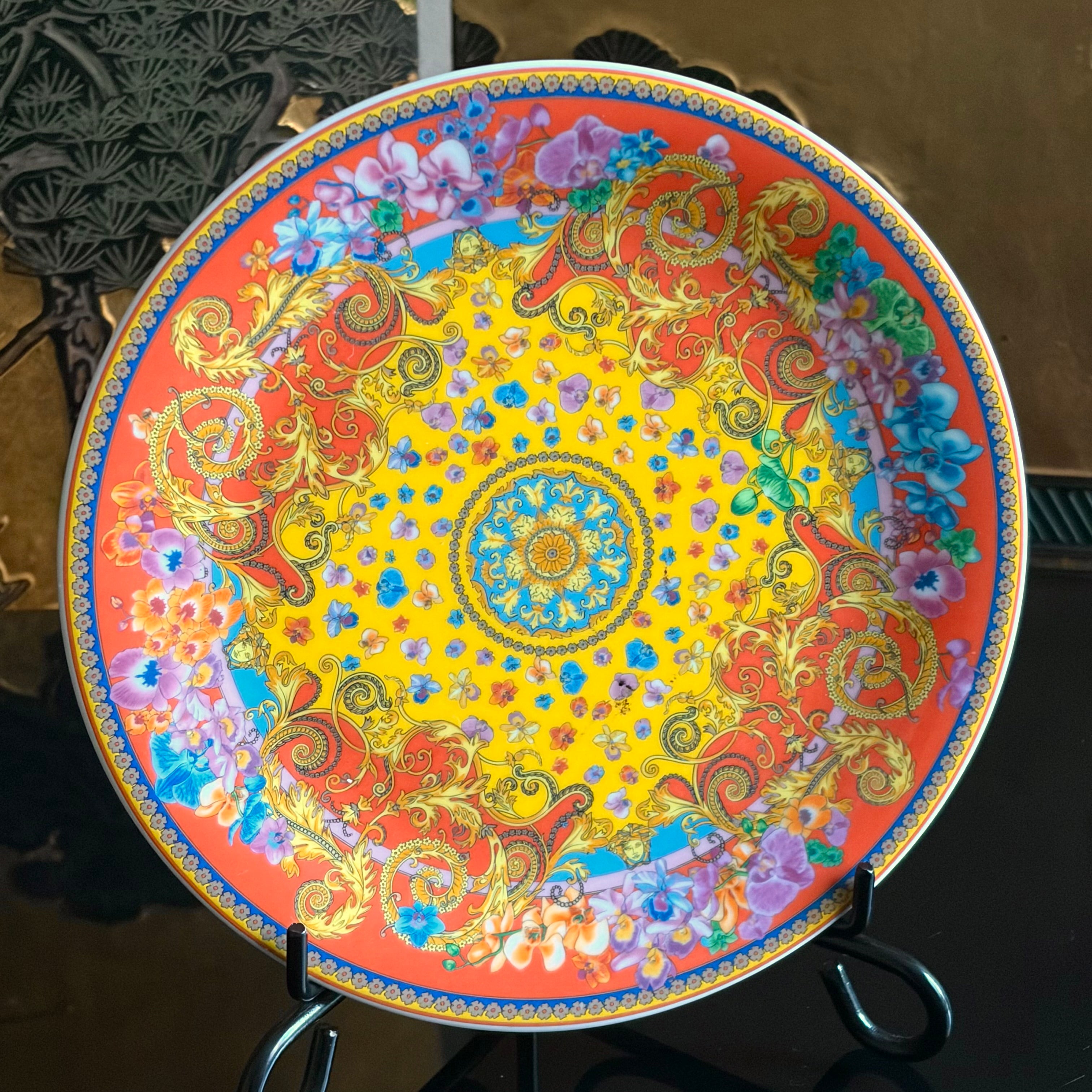 Versace Primavera Plate