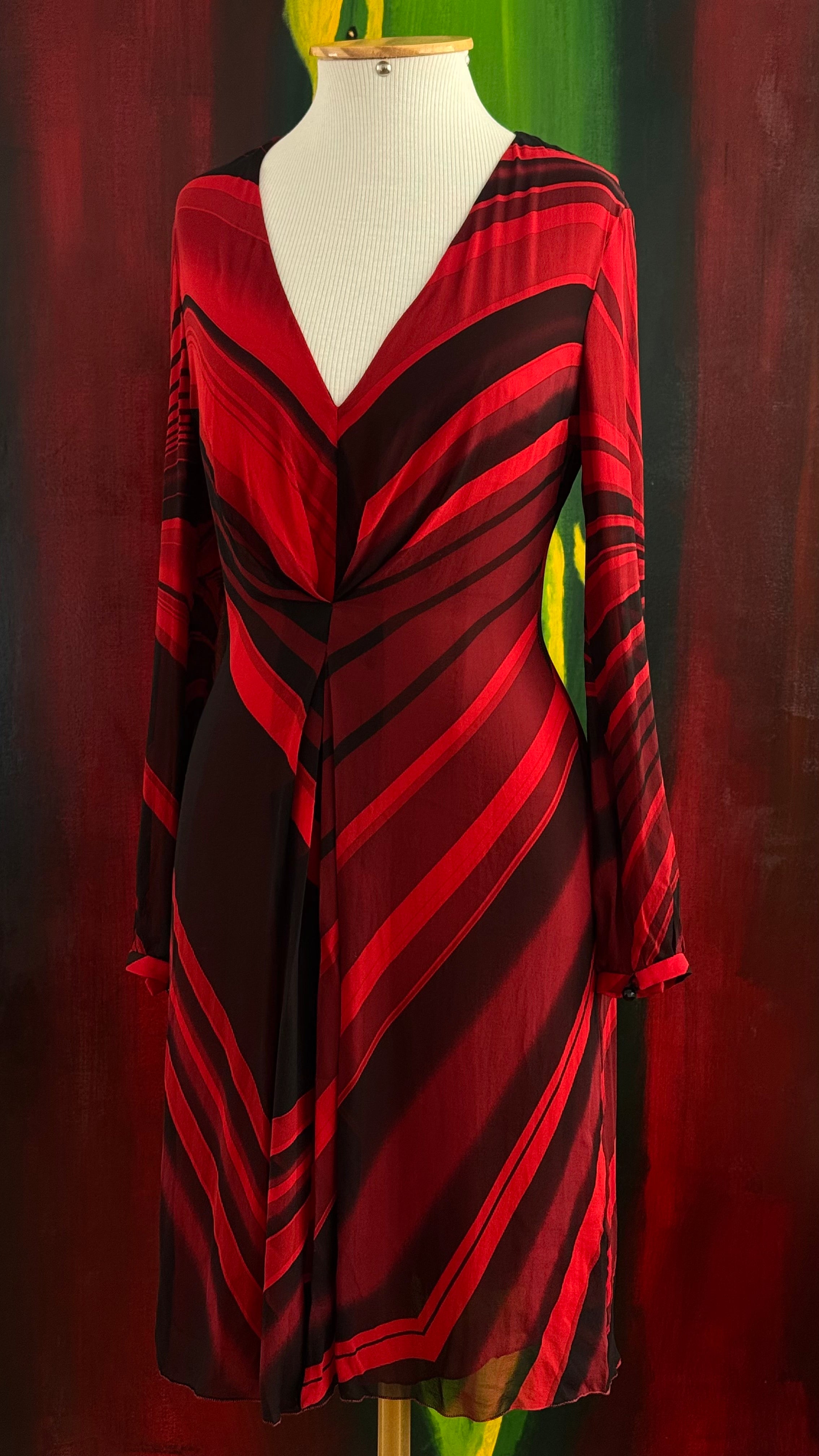 Gianni Versace Couture 2000 F/W Silk Dress