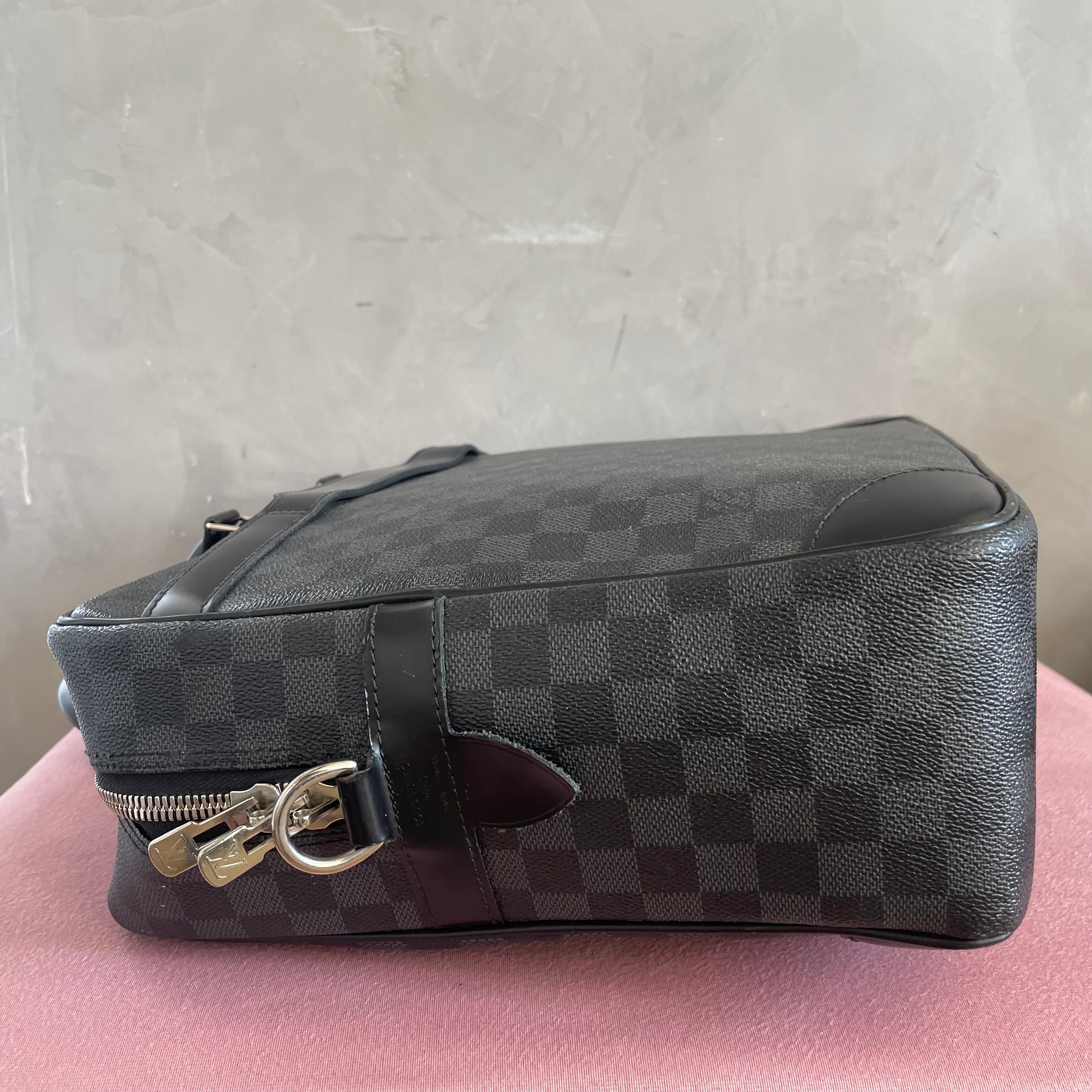 Louis Vuitton Messenger Graphite Bag