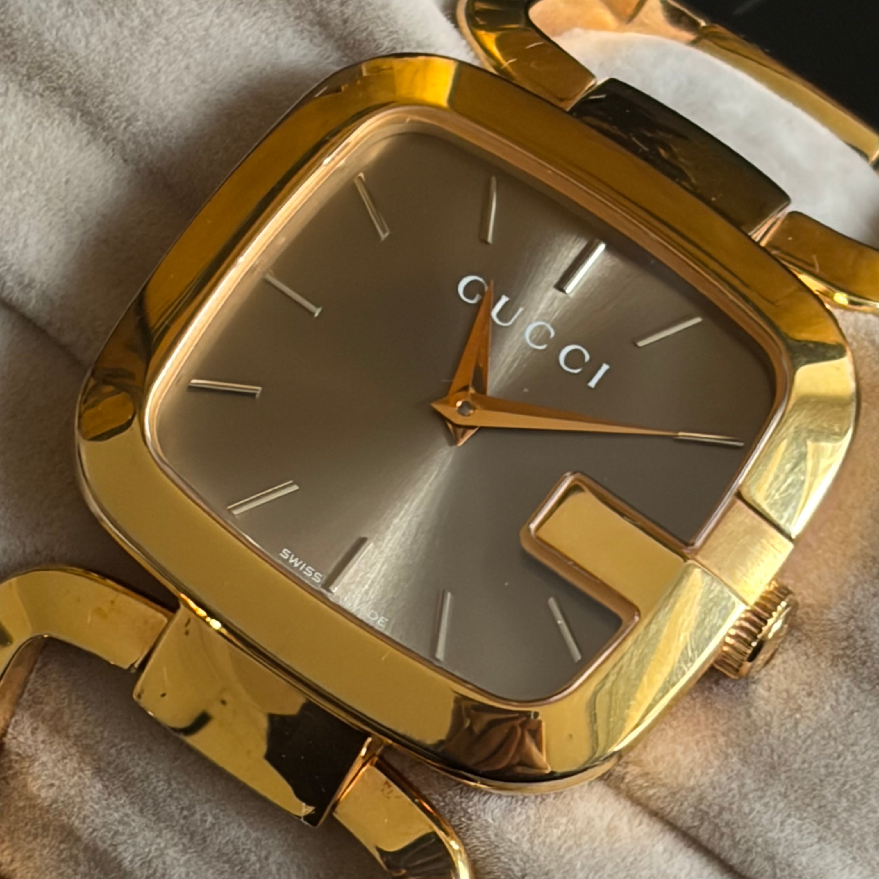 Gucci G-Gucci Gold Watch