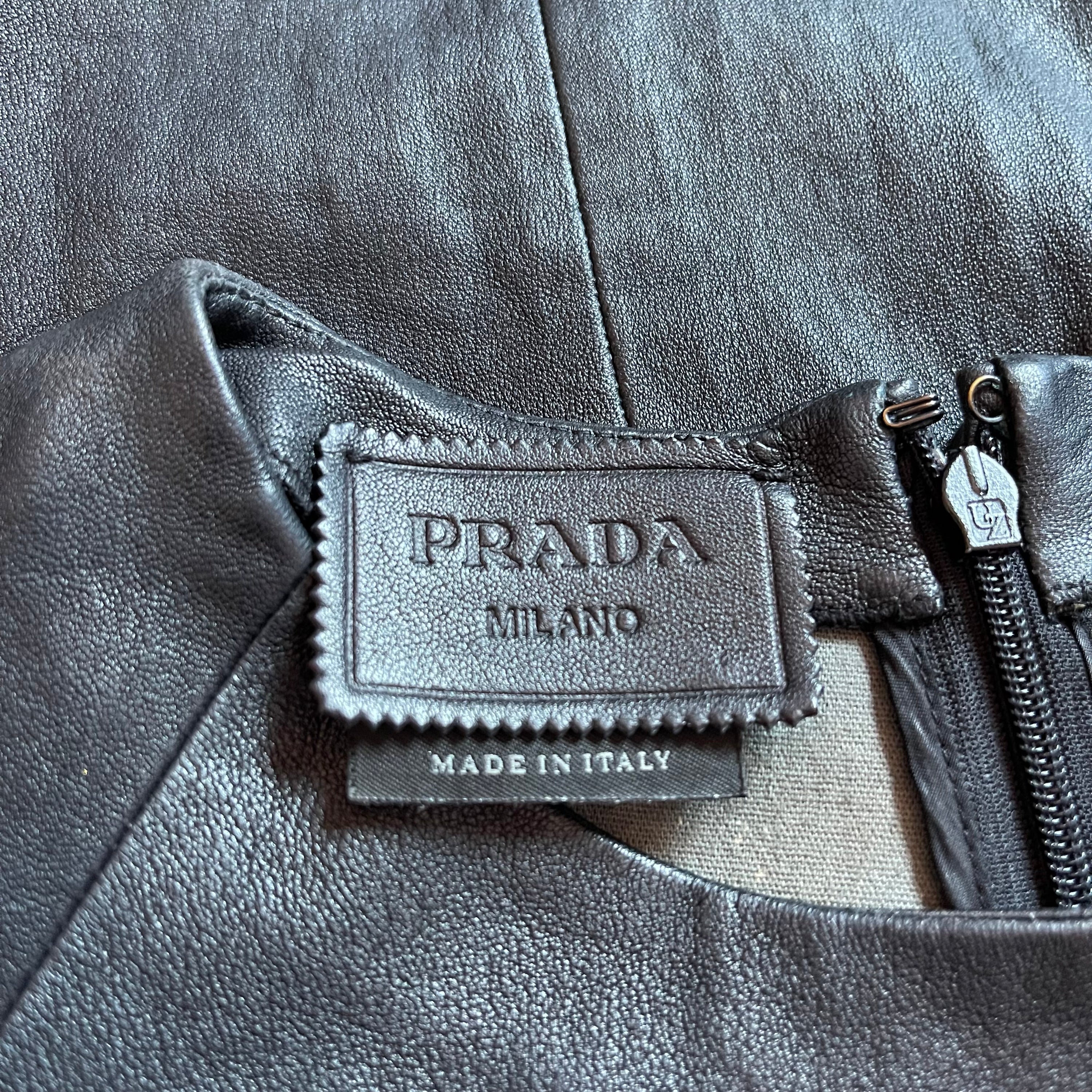 Prada Leather Dress