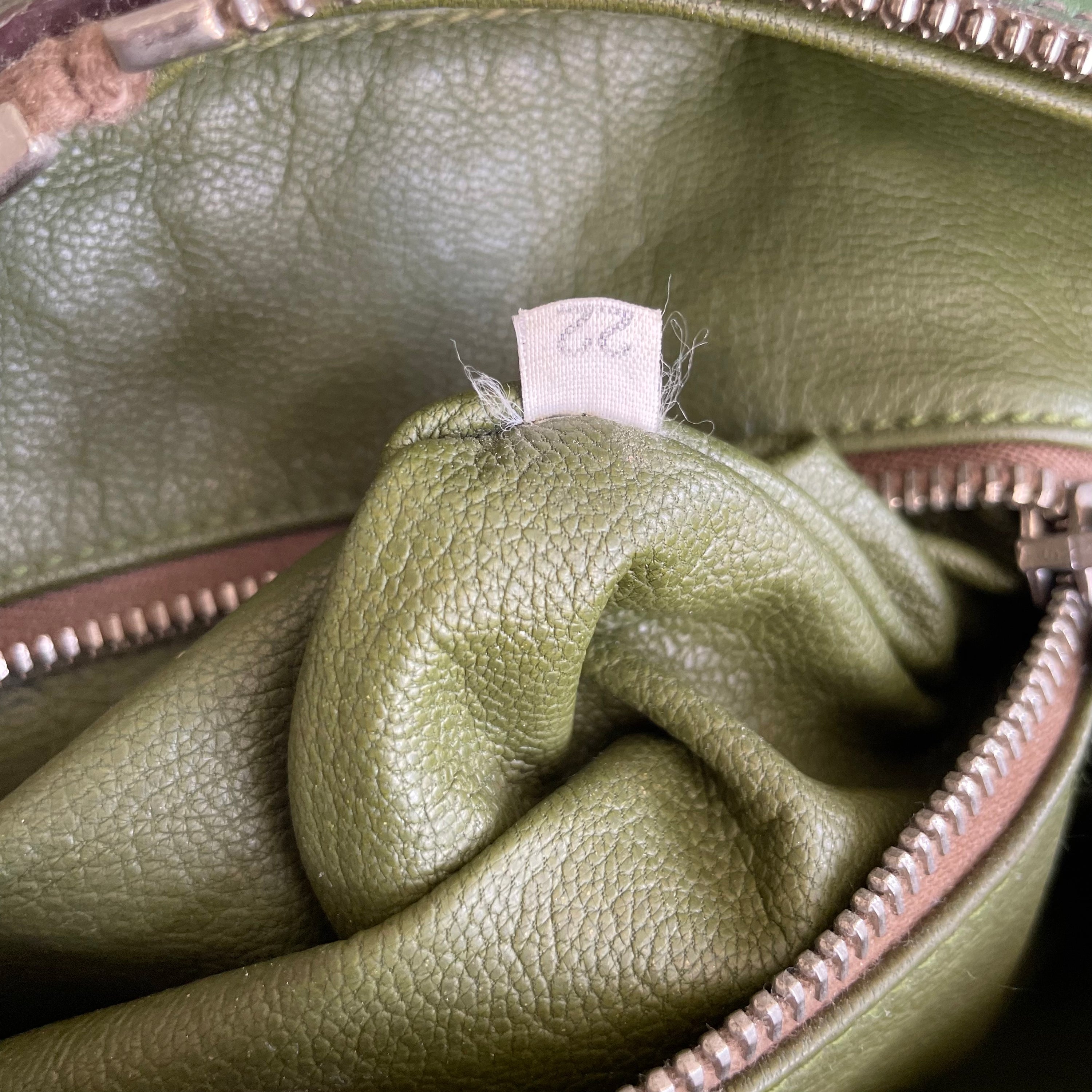 Prada Green Shoulder Bag