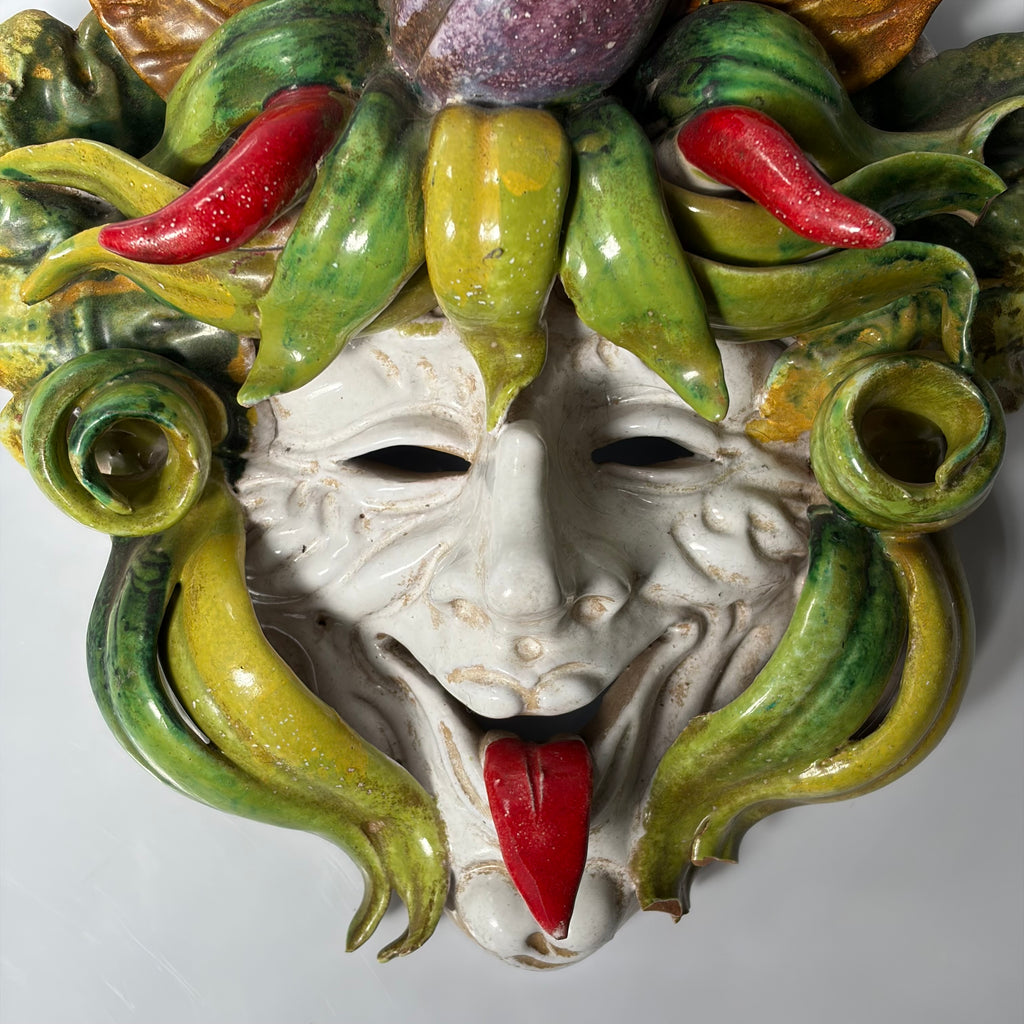 Satiro Majollica Mask