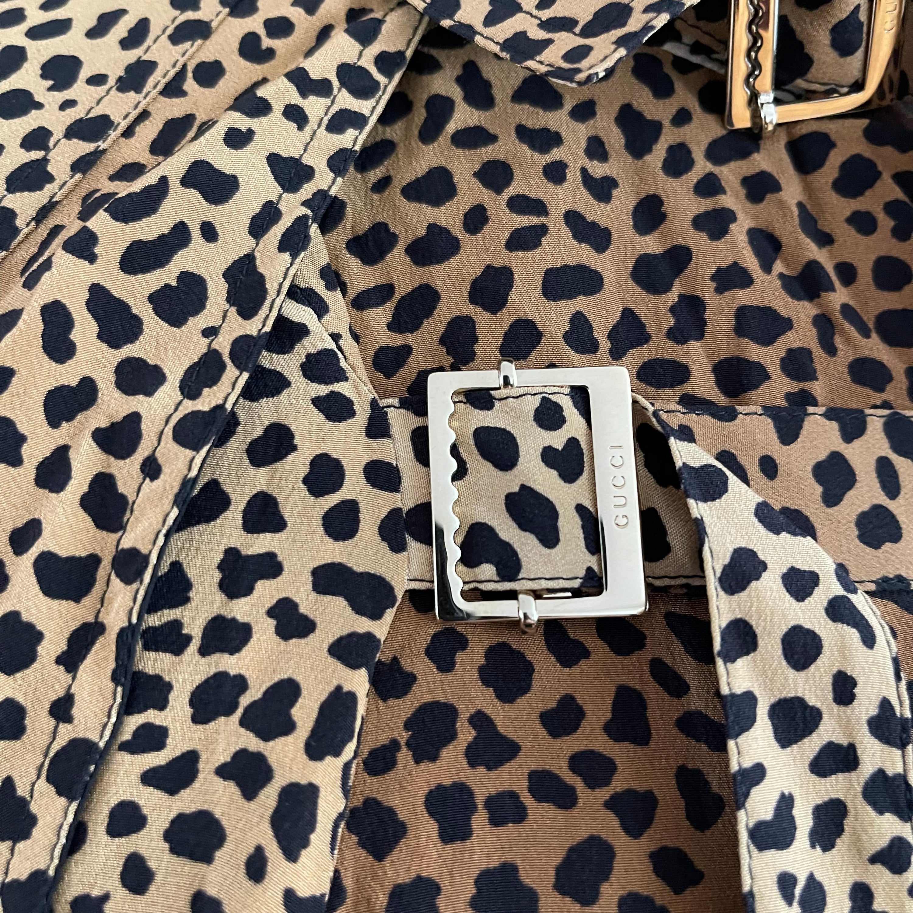 Gucci Pre-Fall 2010 Leopard Print Silk Dress