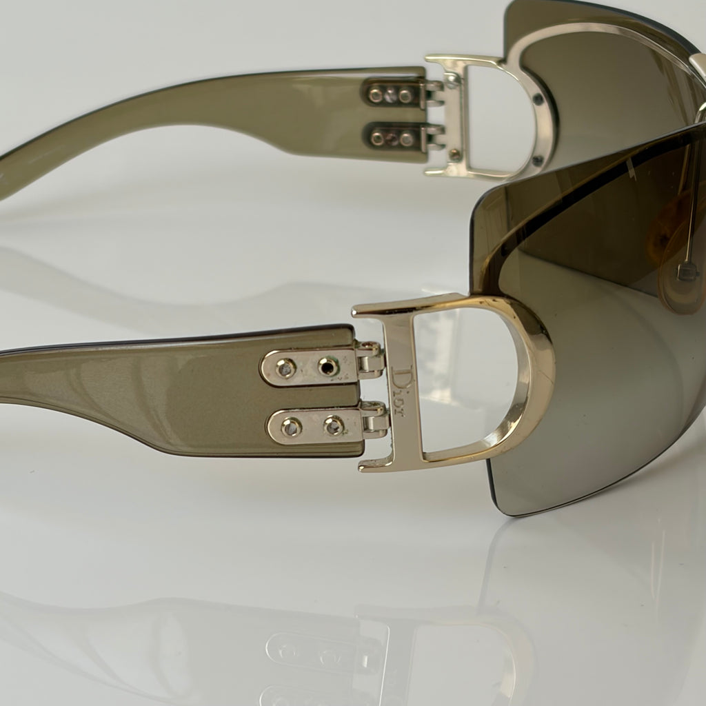 Christian Dior Green Flight Sunglasses
