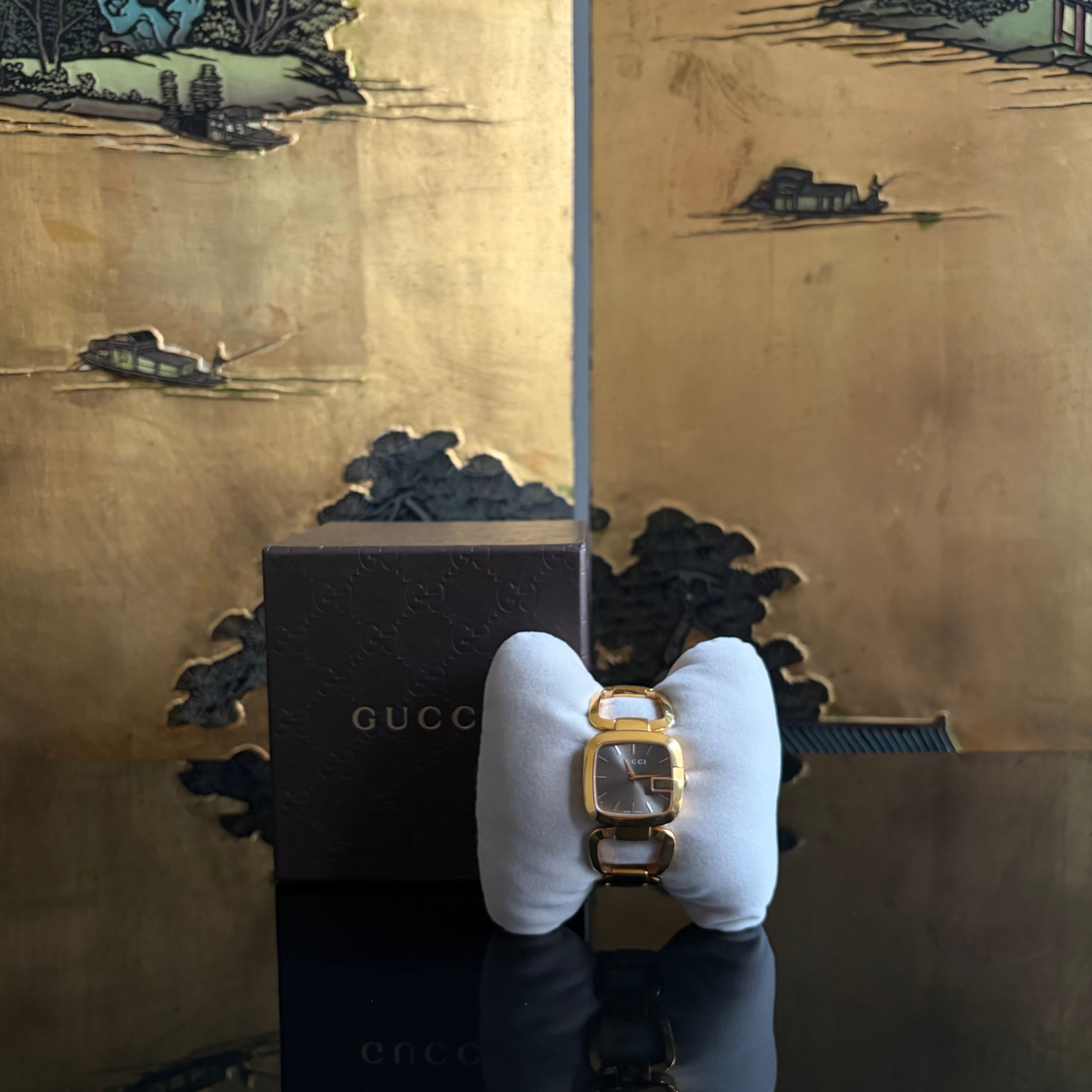 Gucci G-Gucci Gold Watch