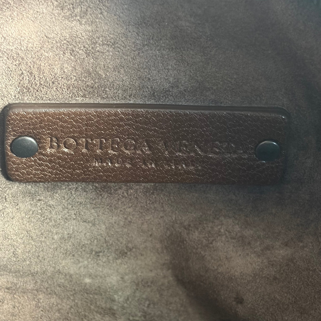 Bottega Veneta Brown Ombre Leather Brera Bowler Bag