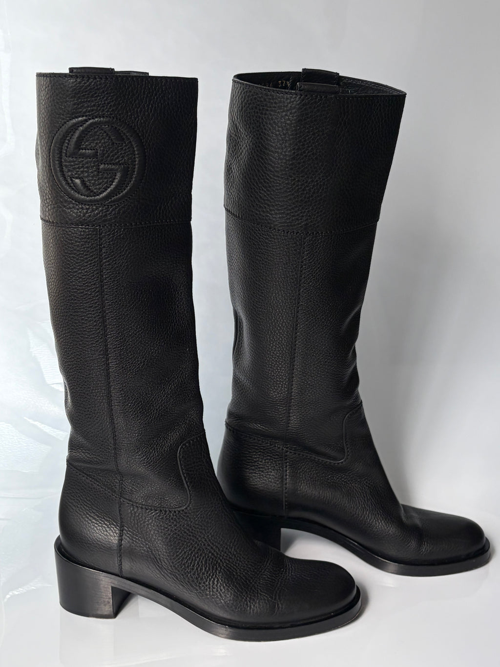 Gucci Soho Black Leather Boots
