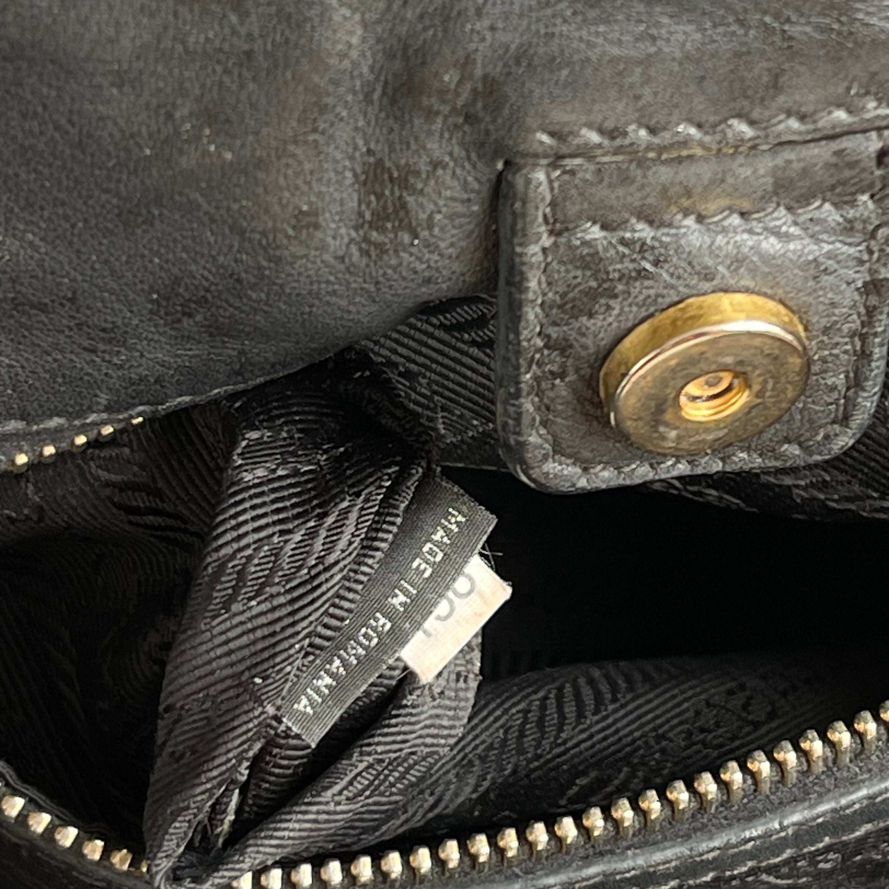 Prada Leather Shopper Bag