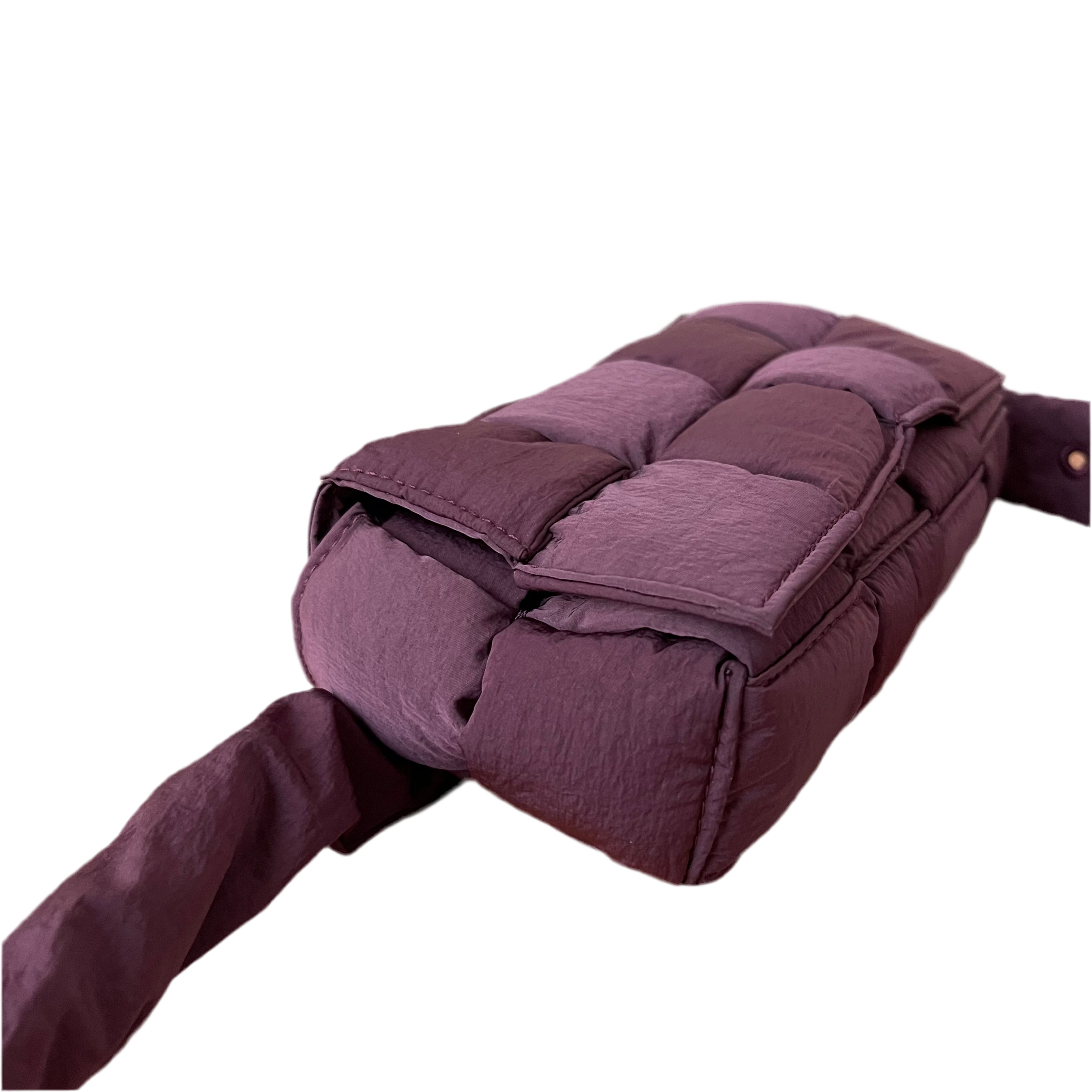 Bottega Veneta Purple Padded Tech Cassette