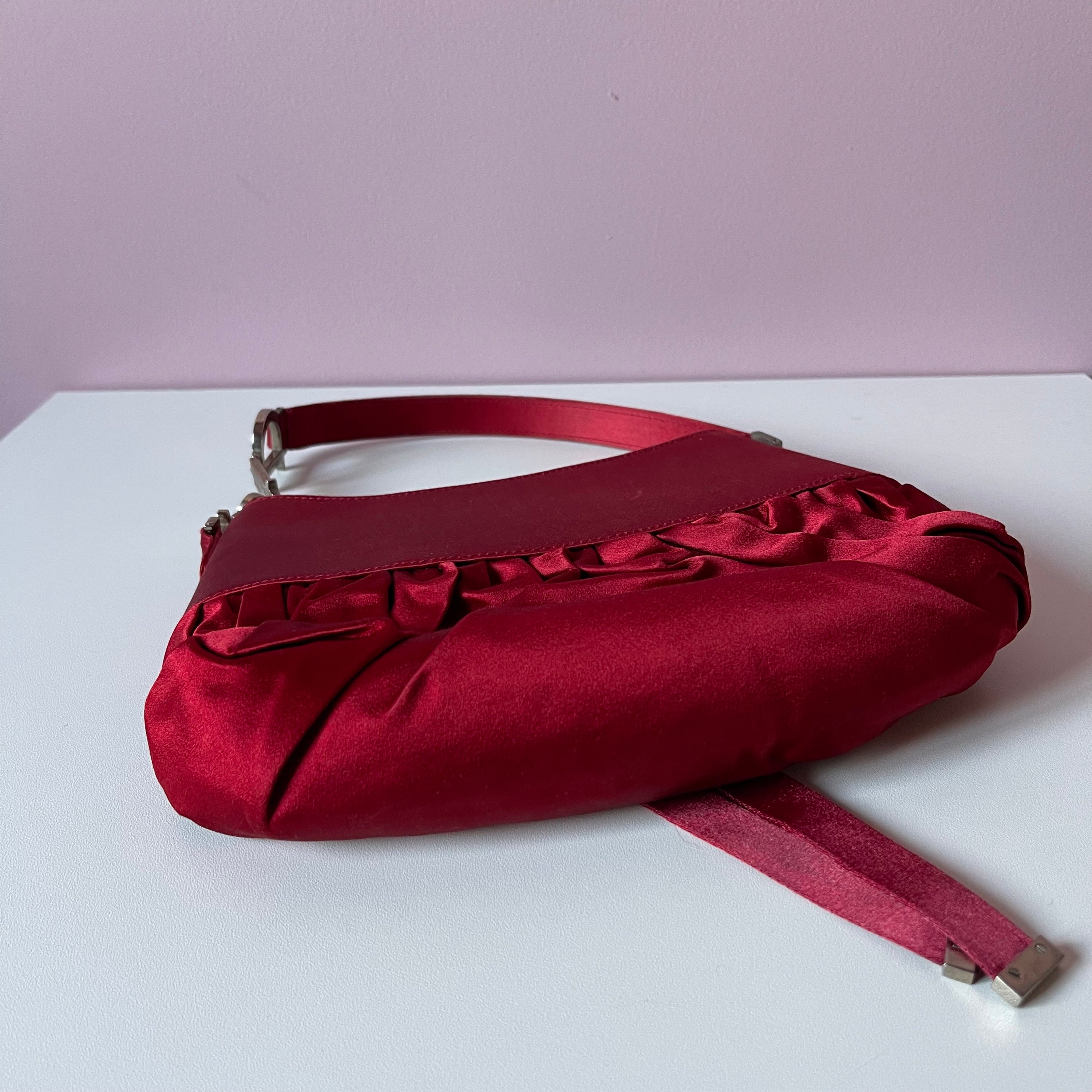 Christian Dior Satin Corset Bag