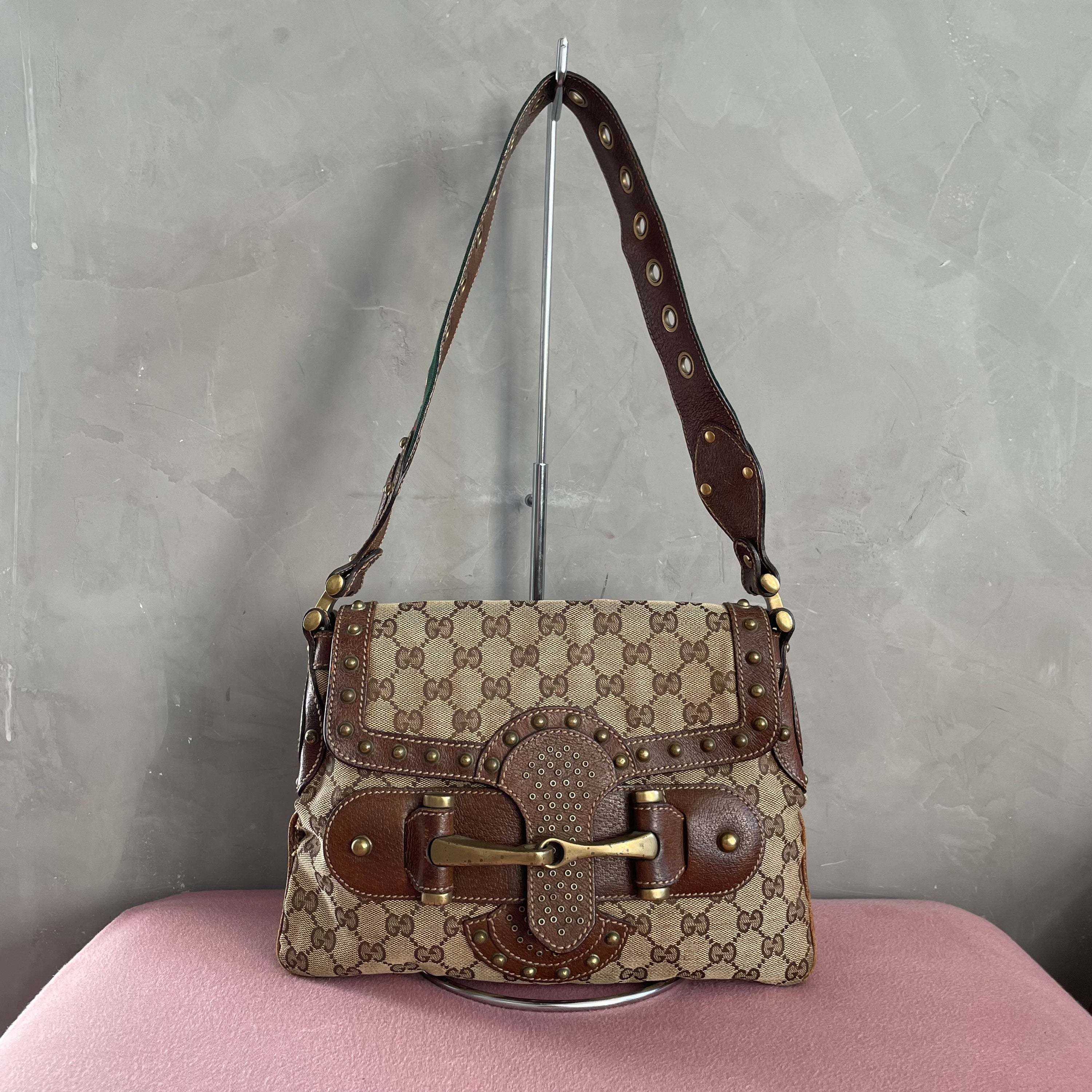 Gucci Monogram Shoulder Bag