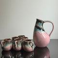 Set Jarra e canecas “Pink”