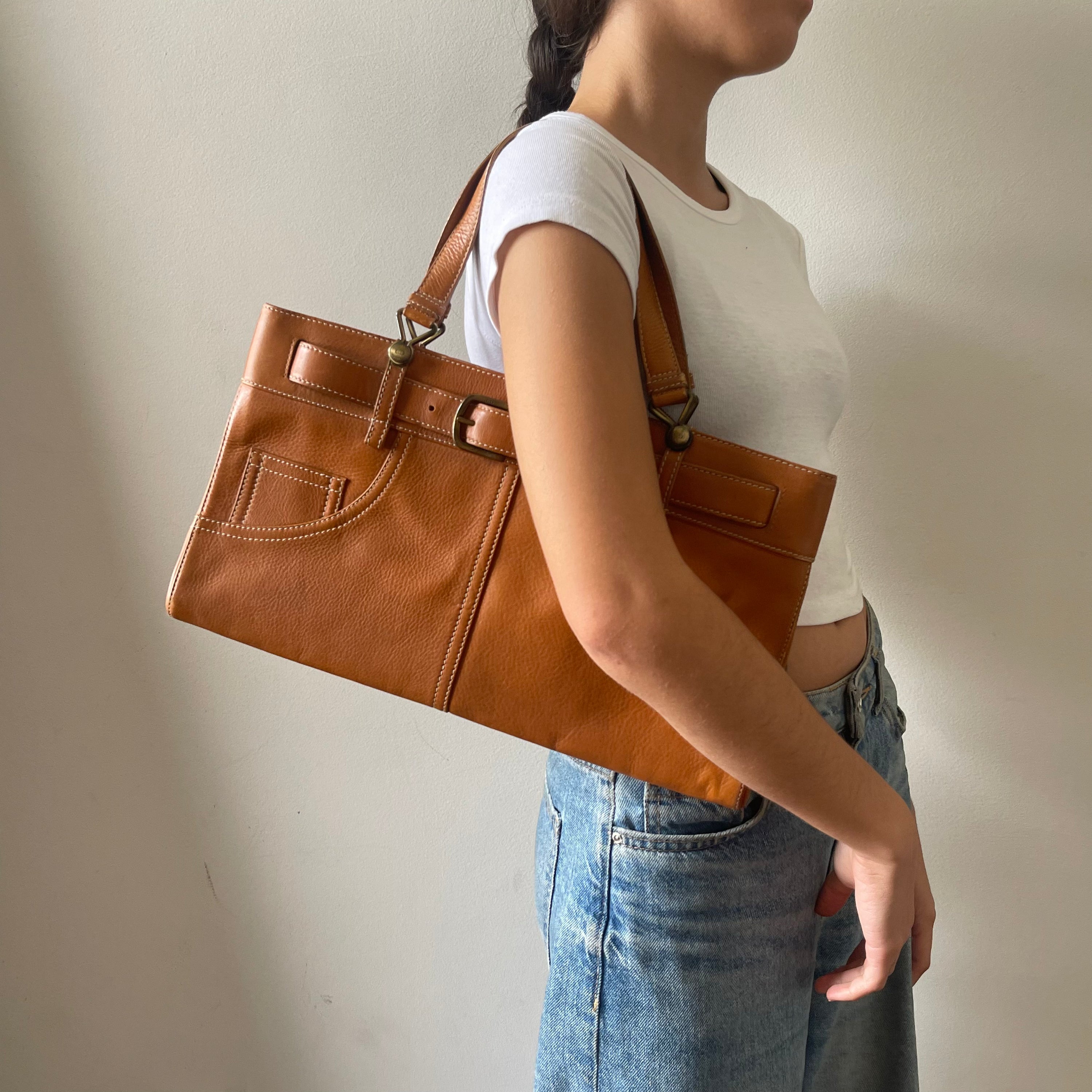 Christian Dior Belted Pants Bag