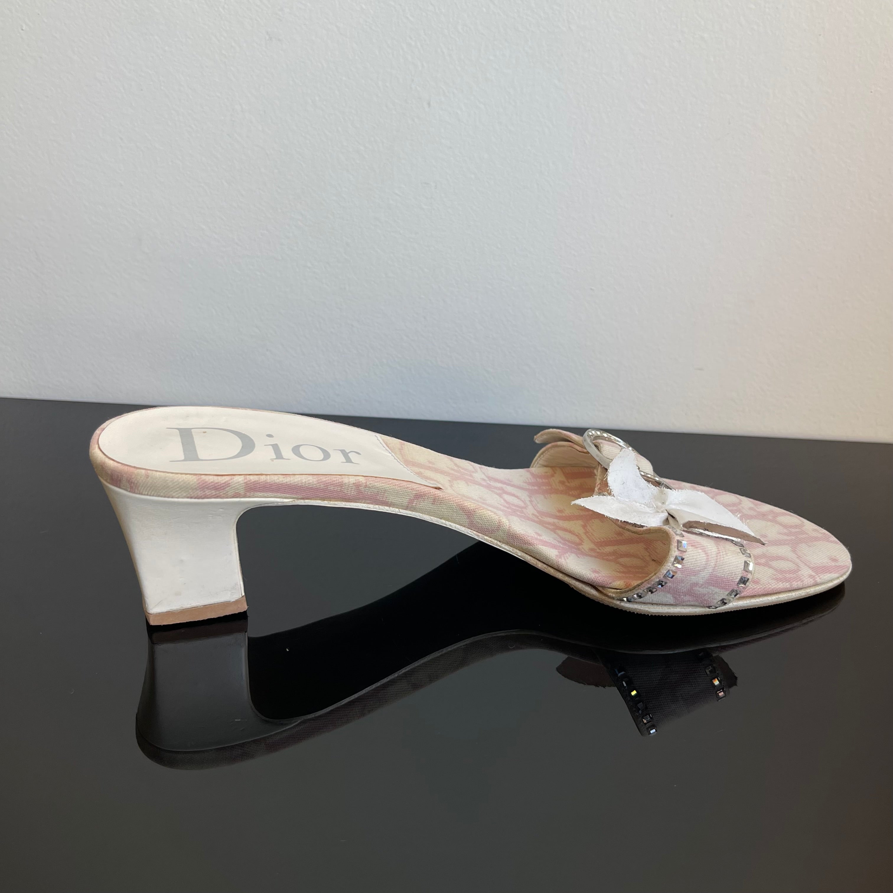Christian Dior by John Galliano Girly Mule Heels