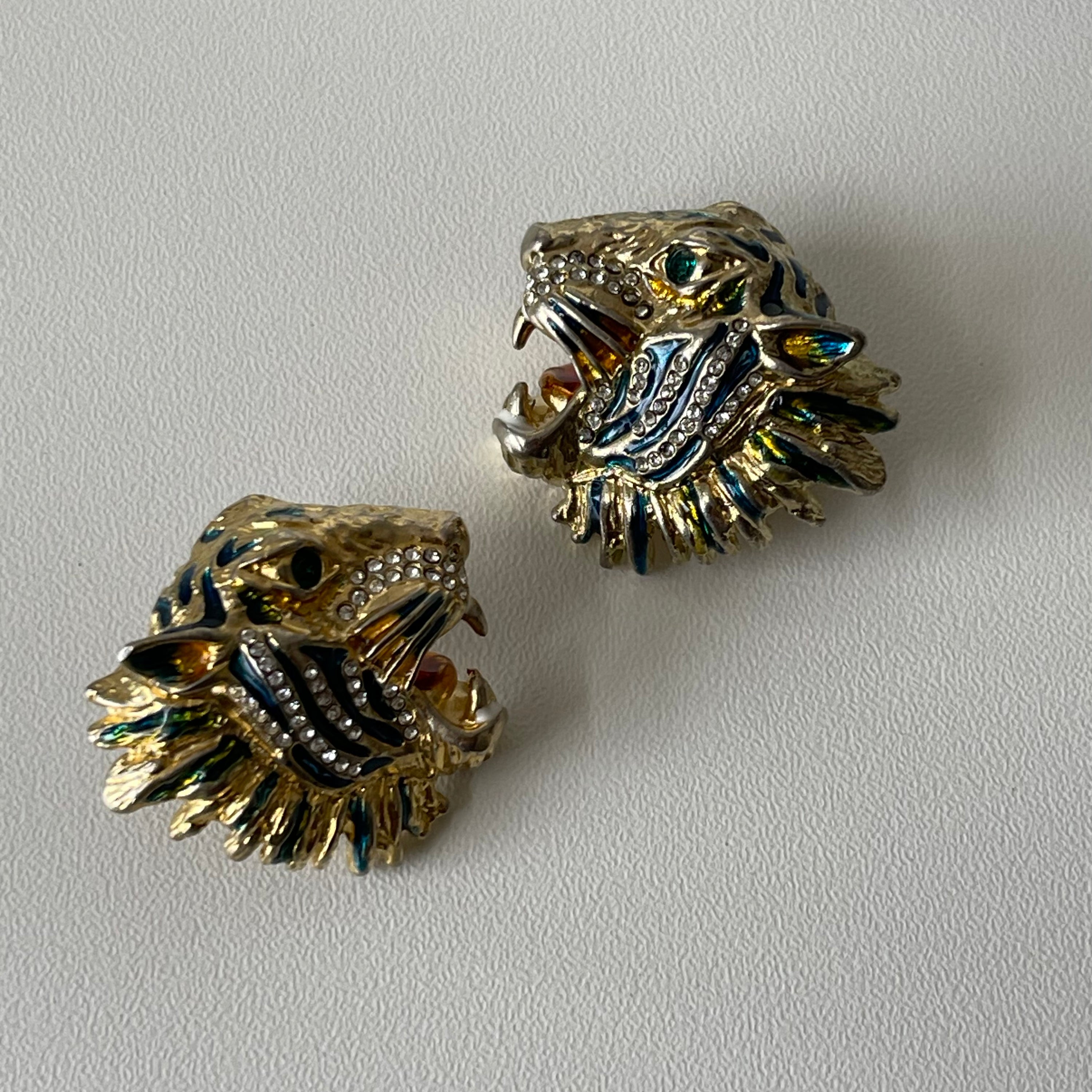 Gucci Tiger Earrings