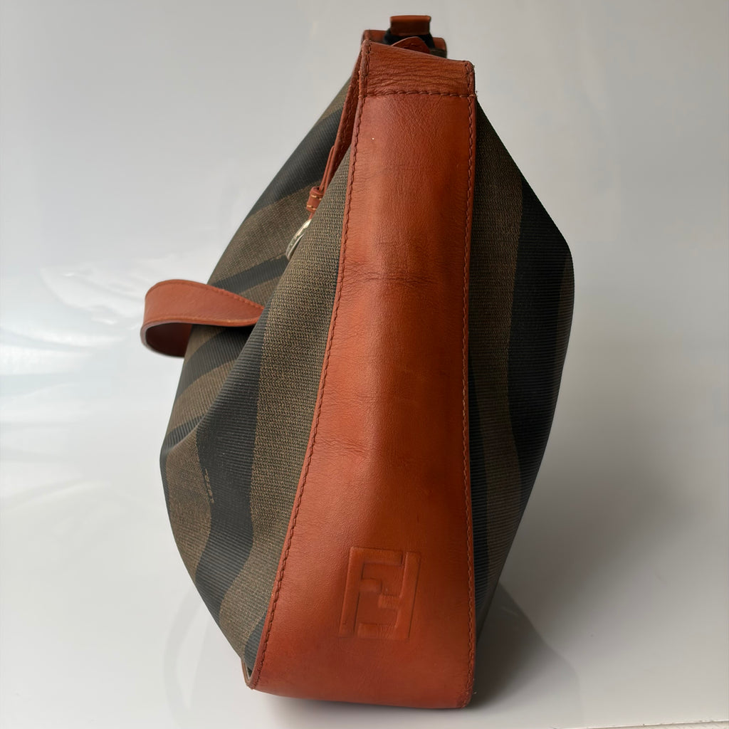 Fendi Pequin Shoulder Bag