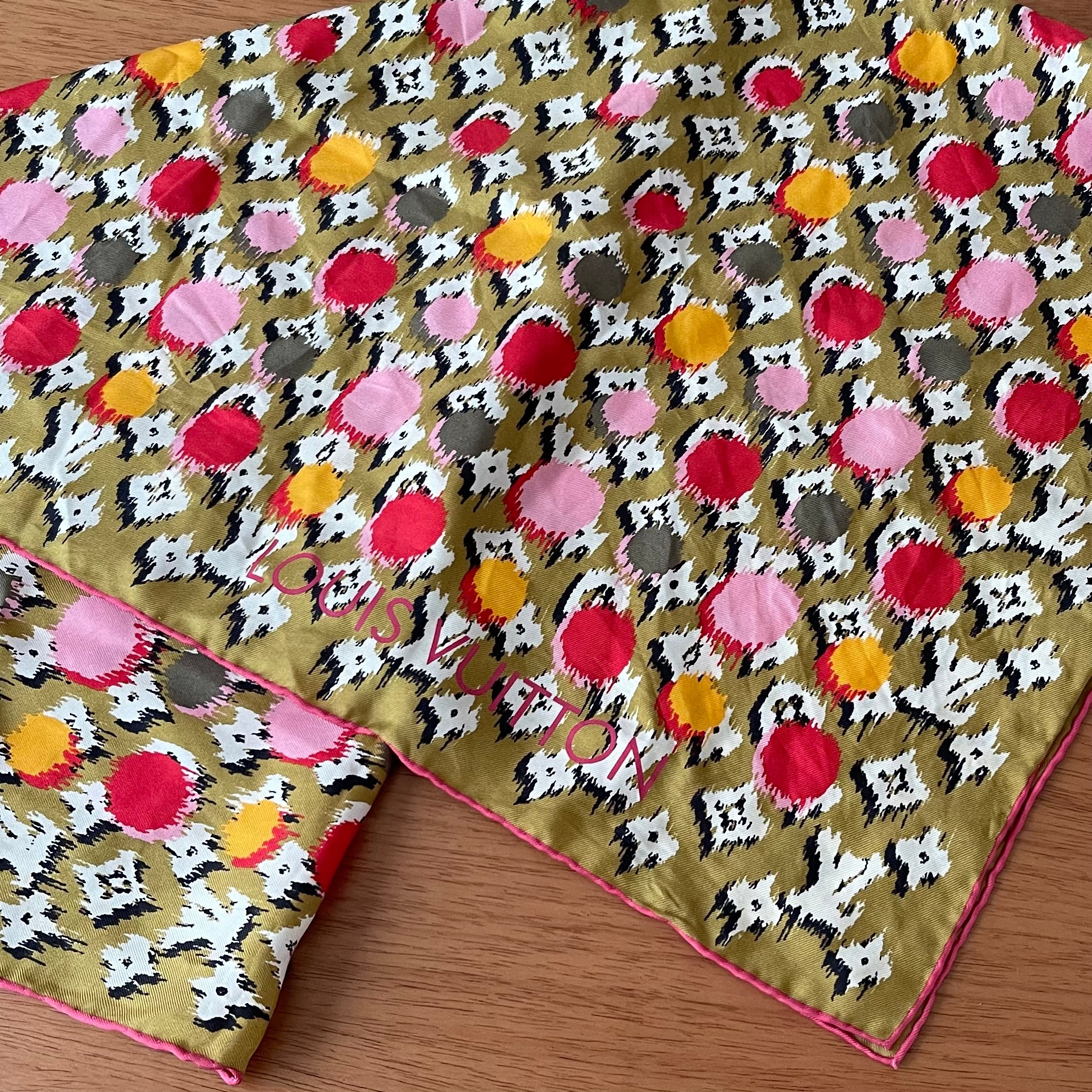 Louis Vuitton Monogram Silk Scarf