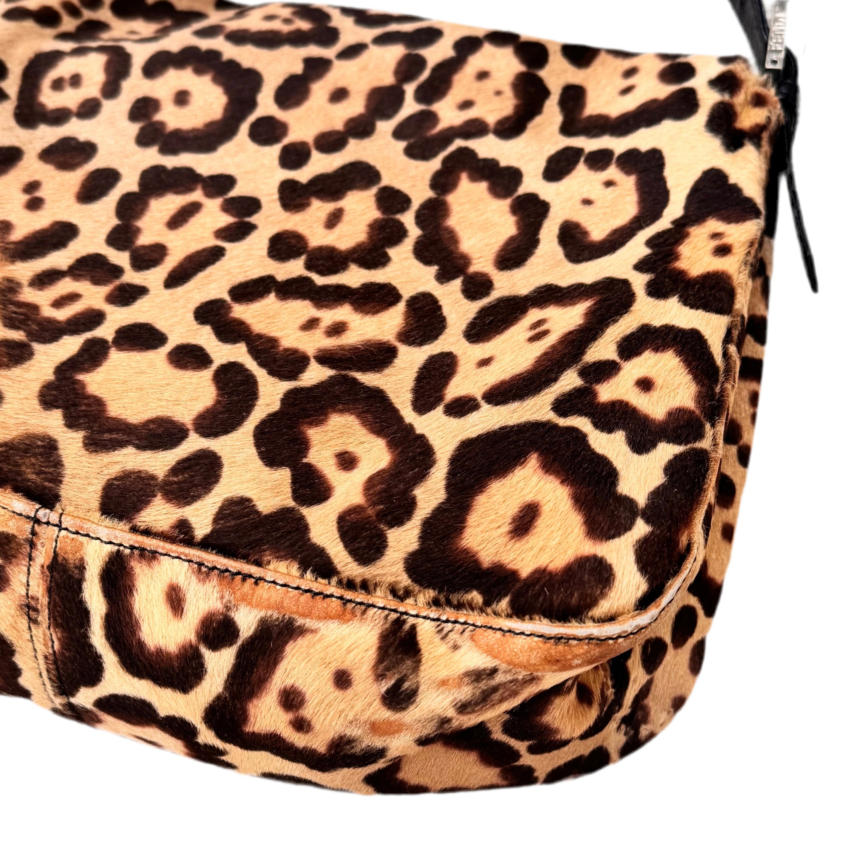 Fendi Mama Baguette Leopard