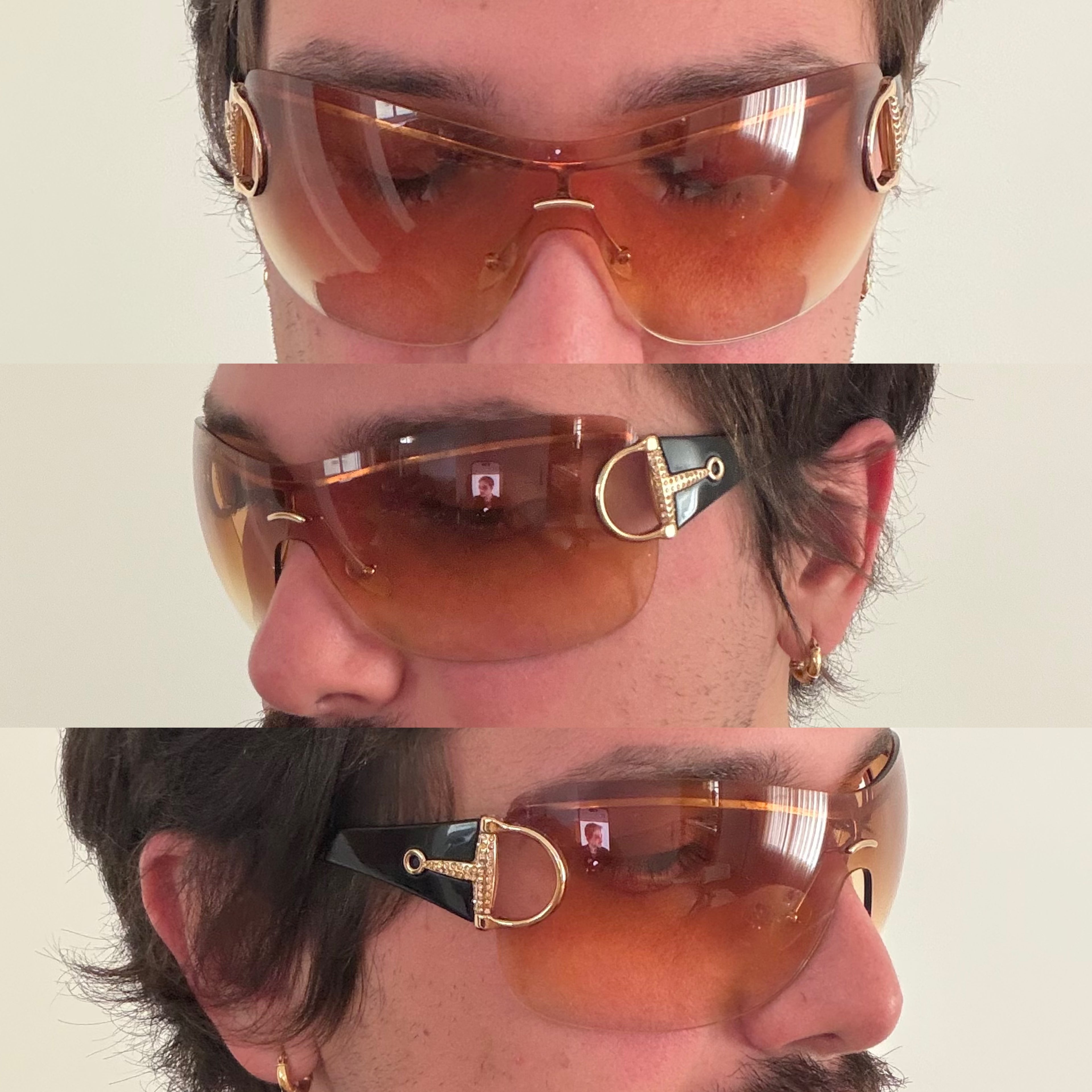 Gucci 2711 Horsebit Strass Sunglasses