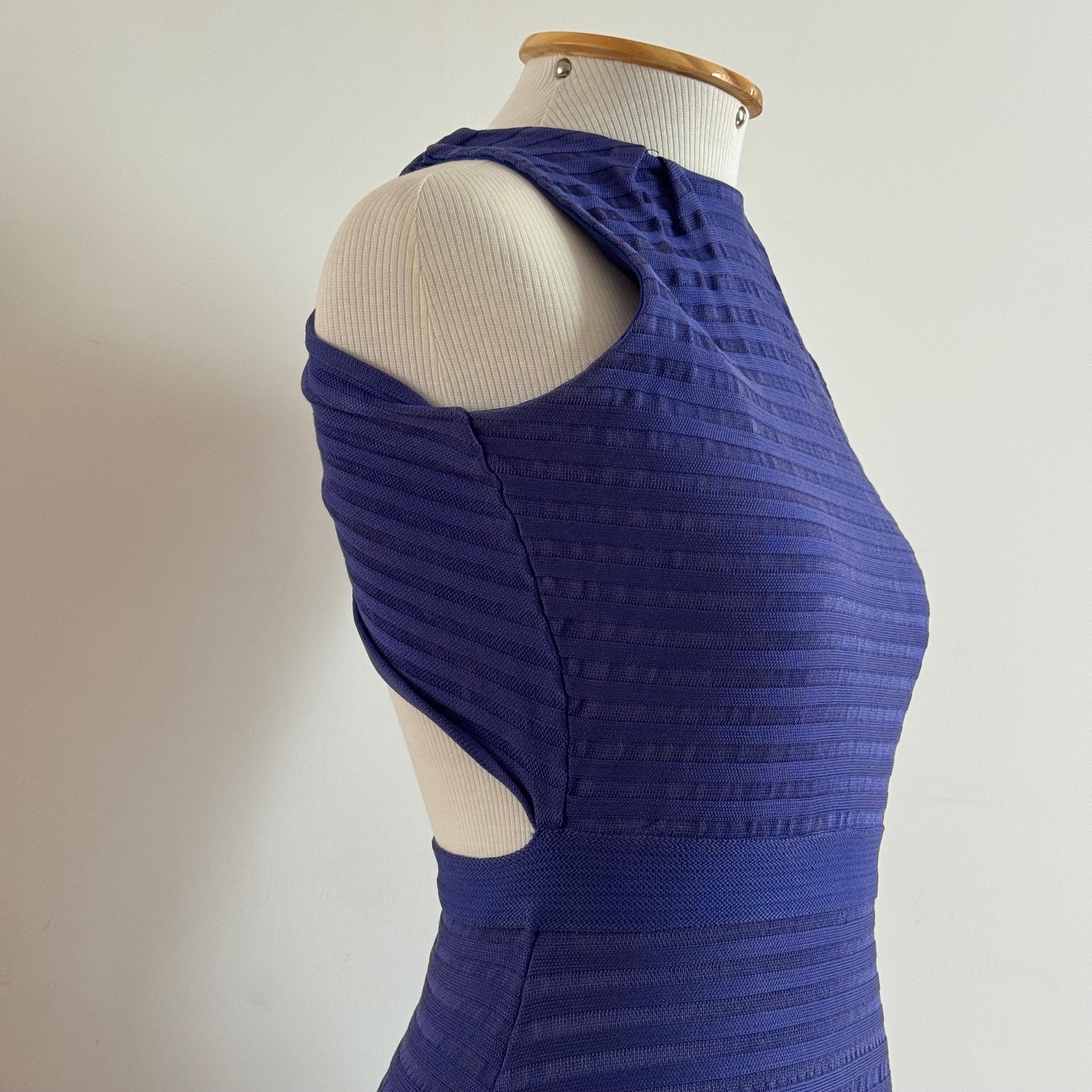 Christian Dior Purple Dress