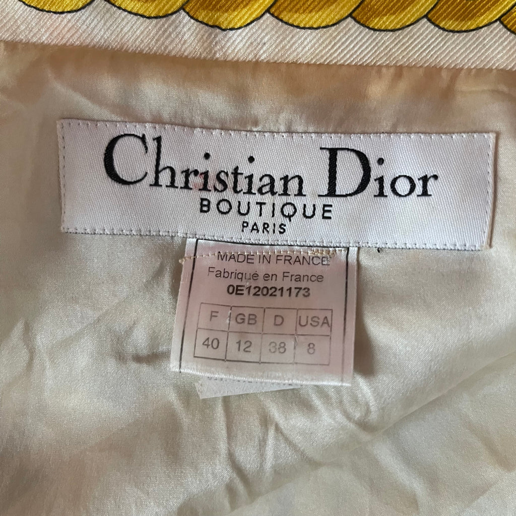 Christian Dior by John Galliano S/S 2000 Runway Equestrian Jacket