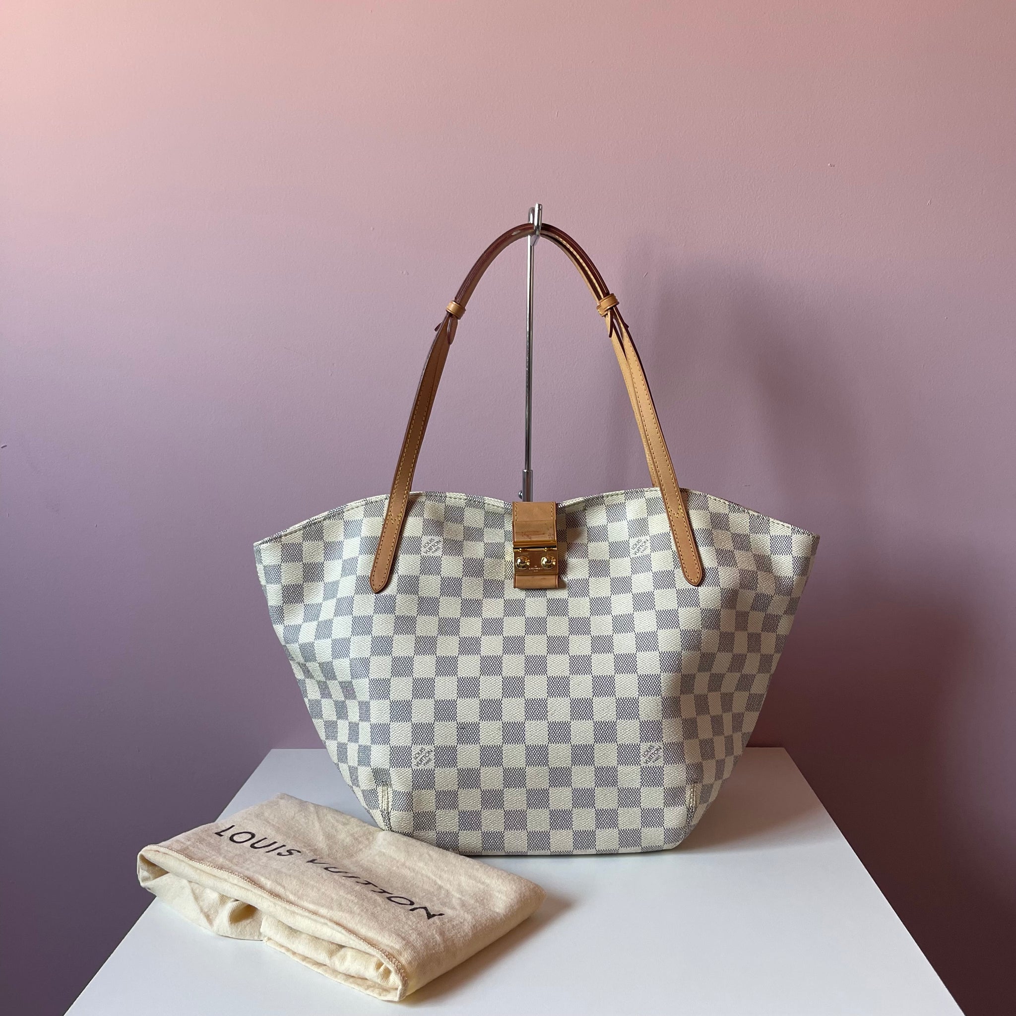 Louis Vuitton Damier Azur Canvas Sarina Bag