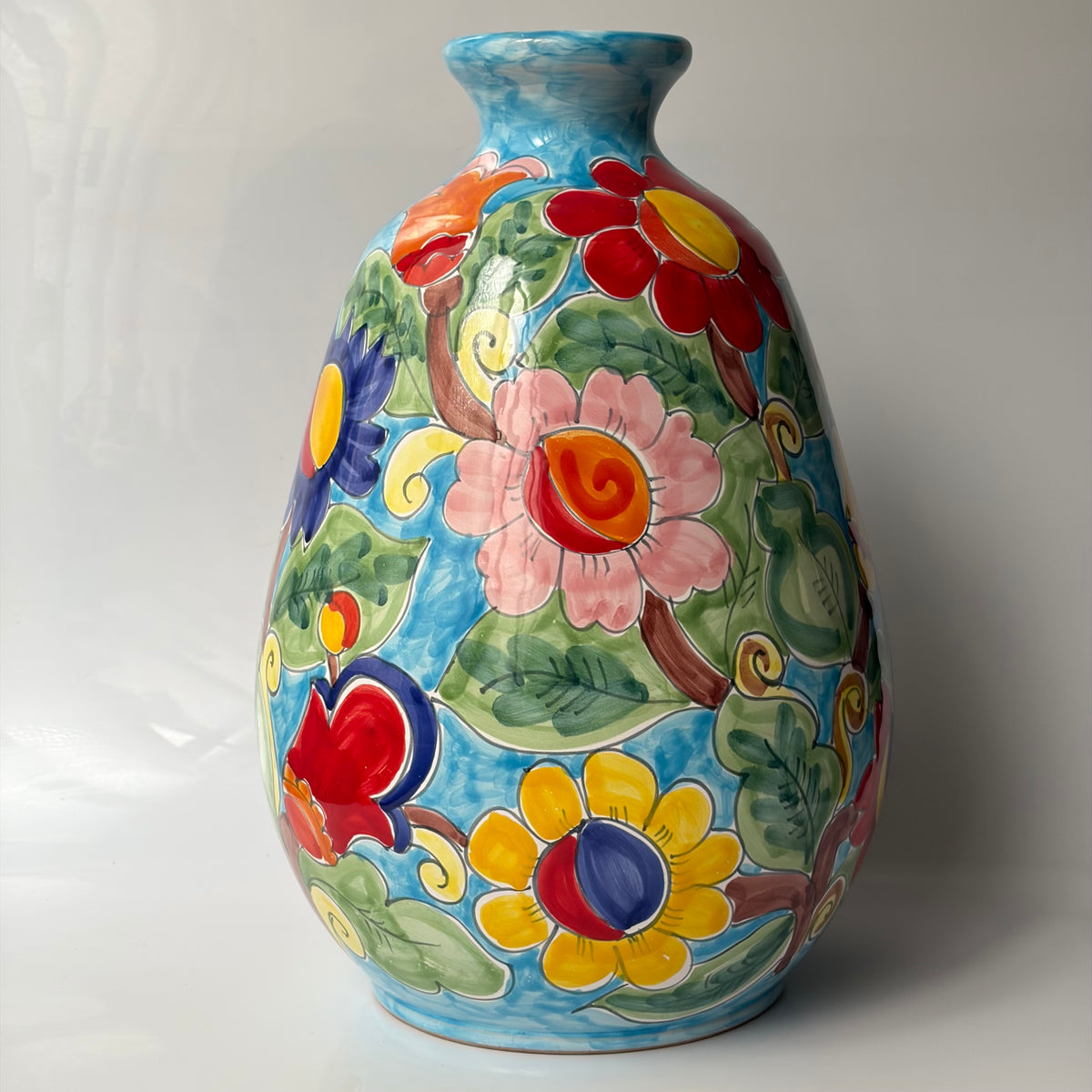 Vaso em cerâmica La Musa, Italia anos 70