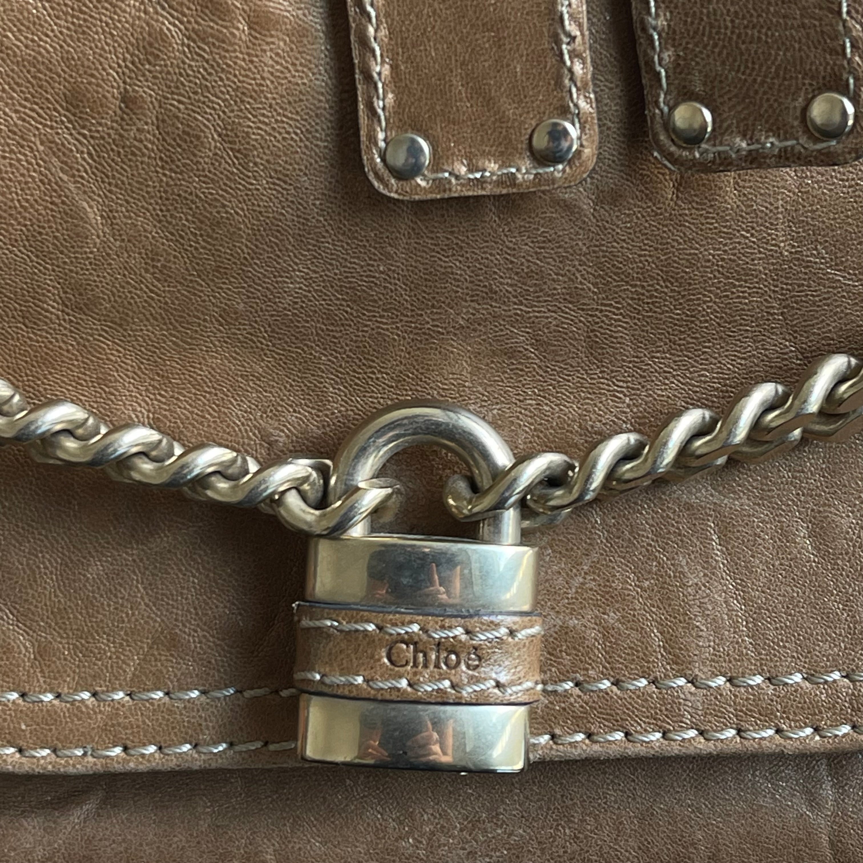 Chloé Paddington Leather Tote Bag