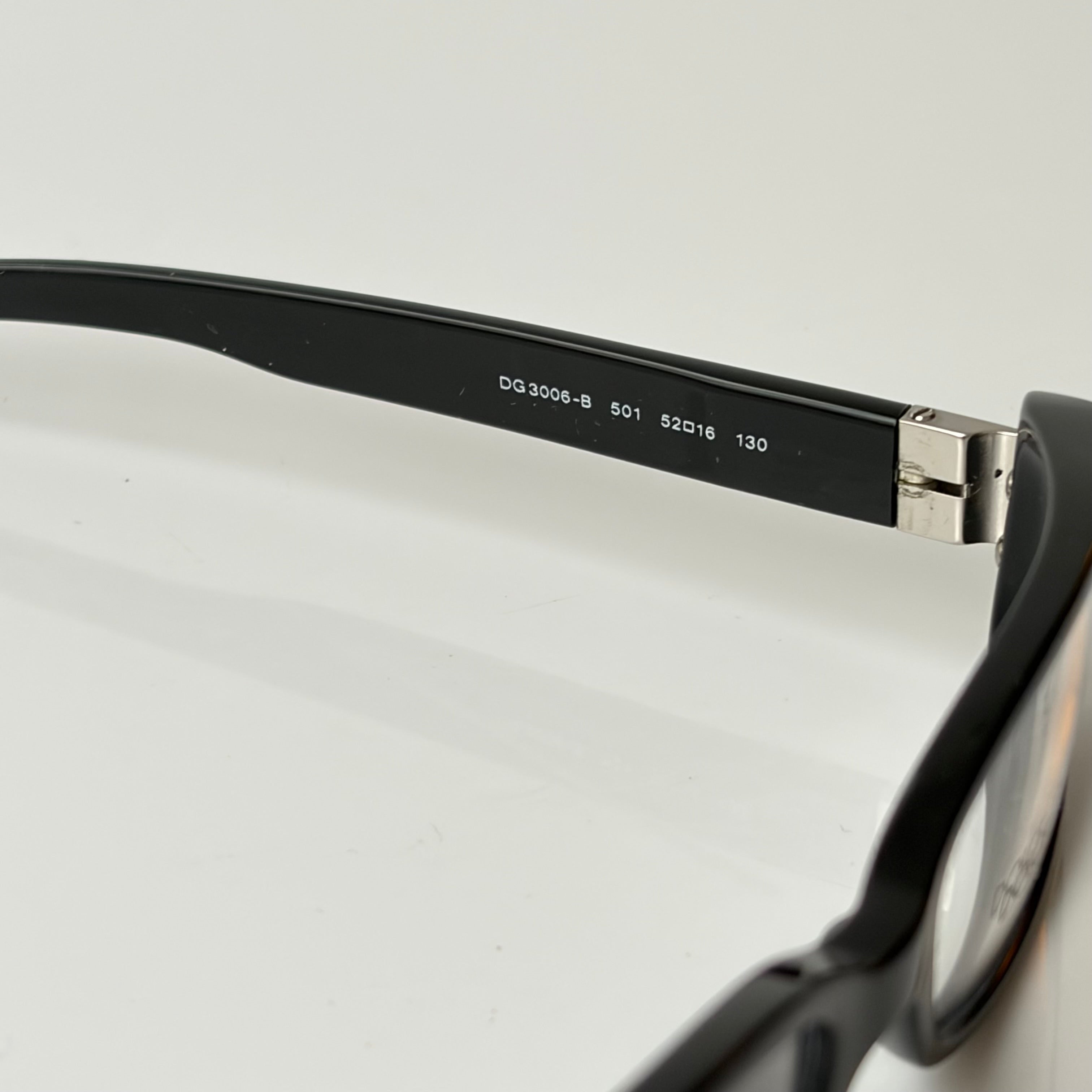 Dolce & Gabbana Black Glasses