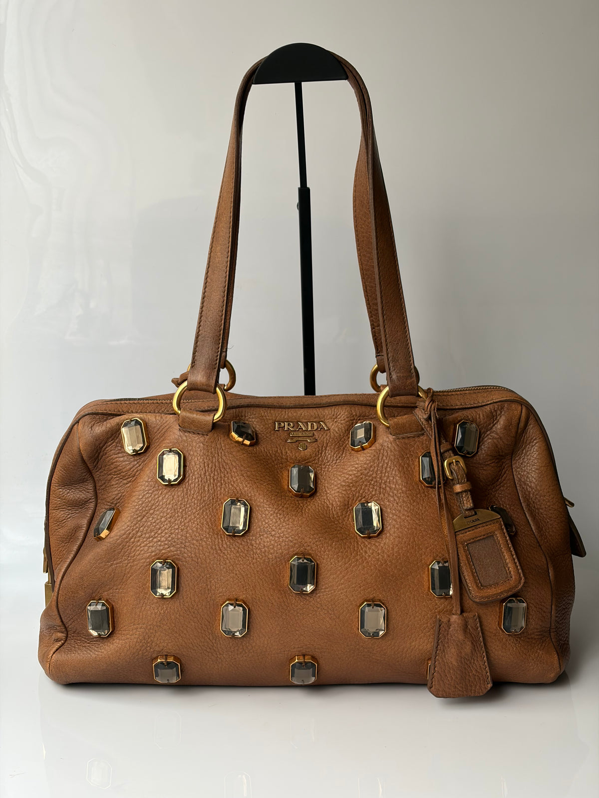 Prada Bauletto Pietre Cervo Bag