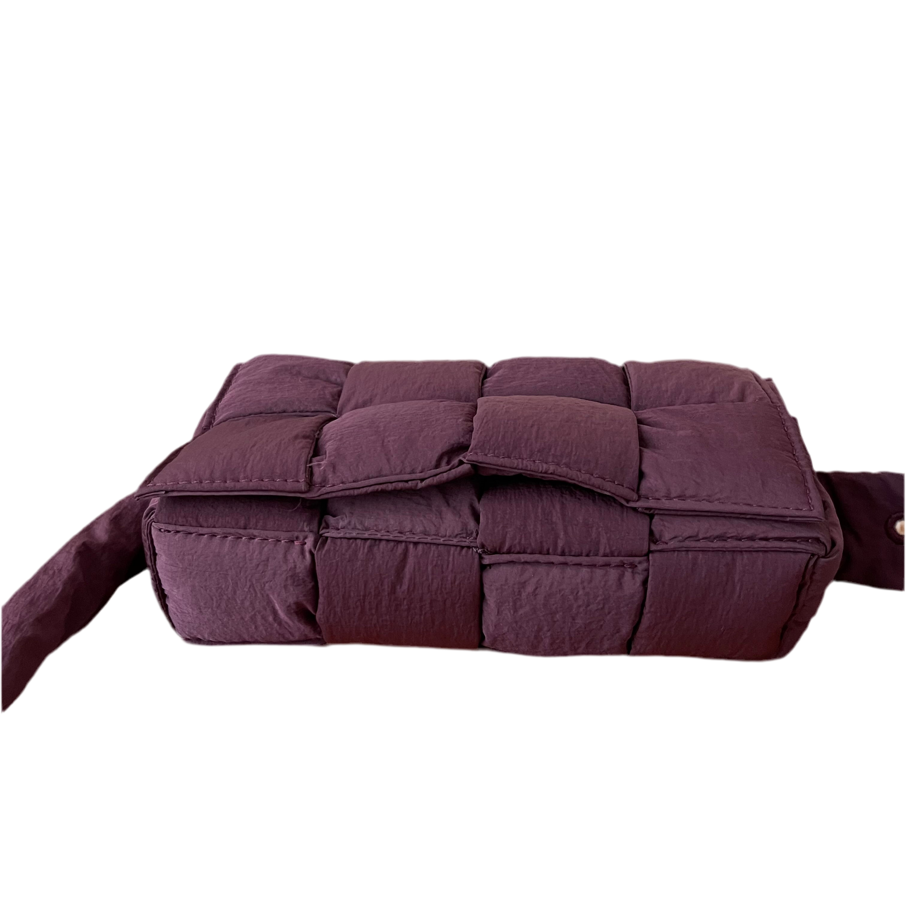 Bottega Veneta Purple Padded Tech Cassette