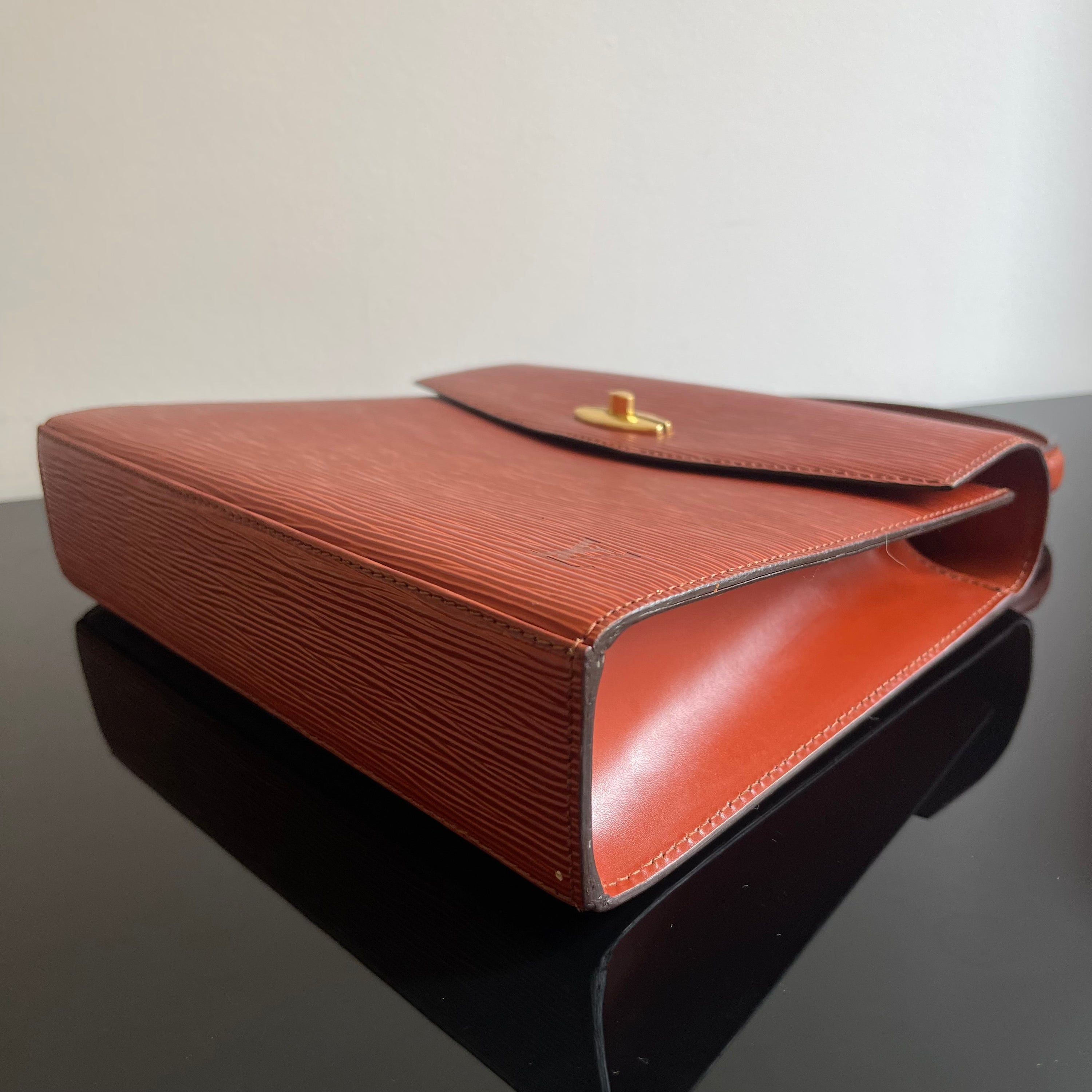 Louis Vuitton Malesherbes Epi Leather HandBag