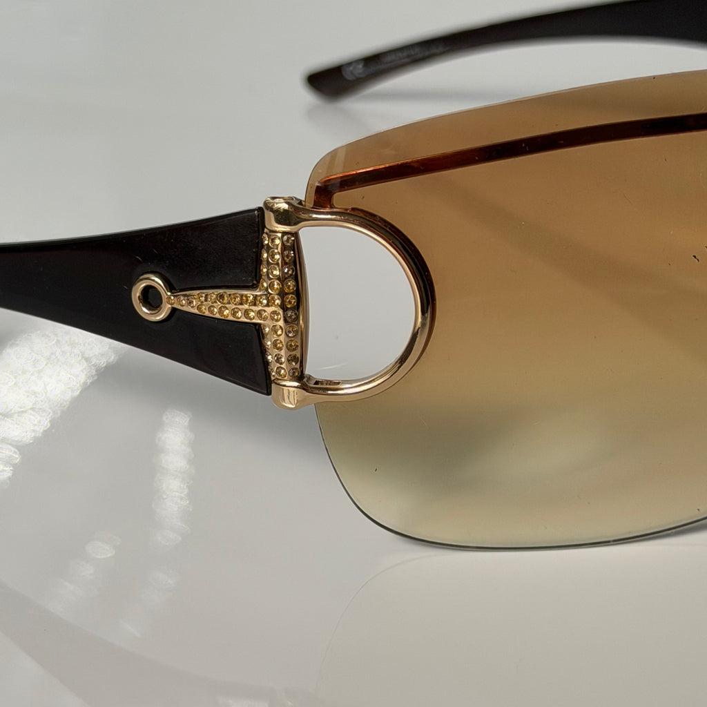 Gucci 2711 Horsebit Strass Sunglasses
