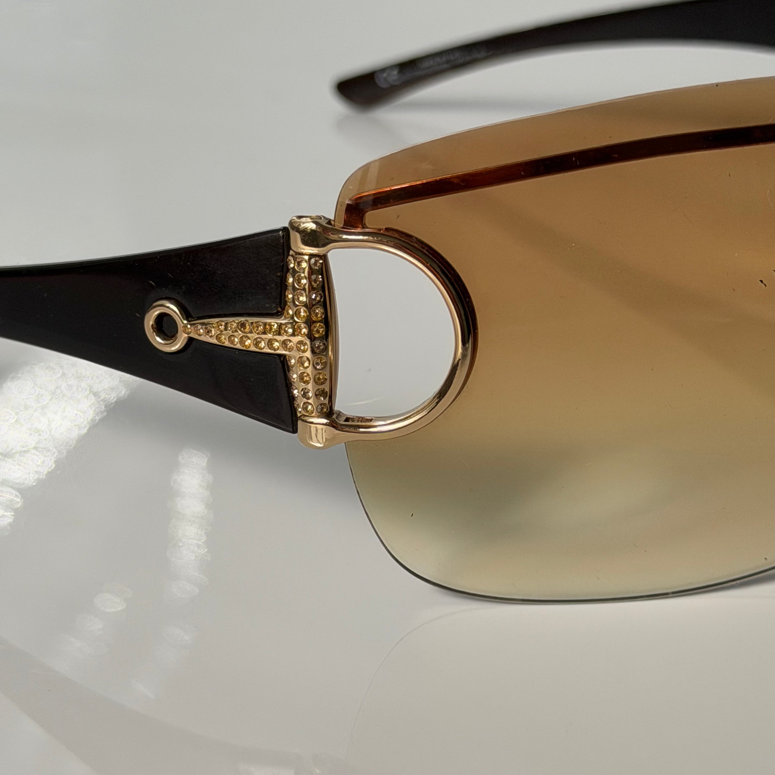 Gucci 2711 Horsebit Strass Sunglasses