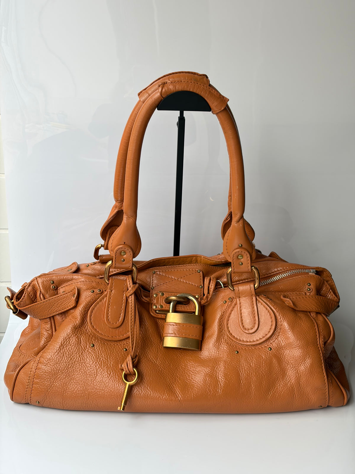 Chloé Paddington Padlock XL Shoulder Bag