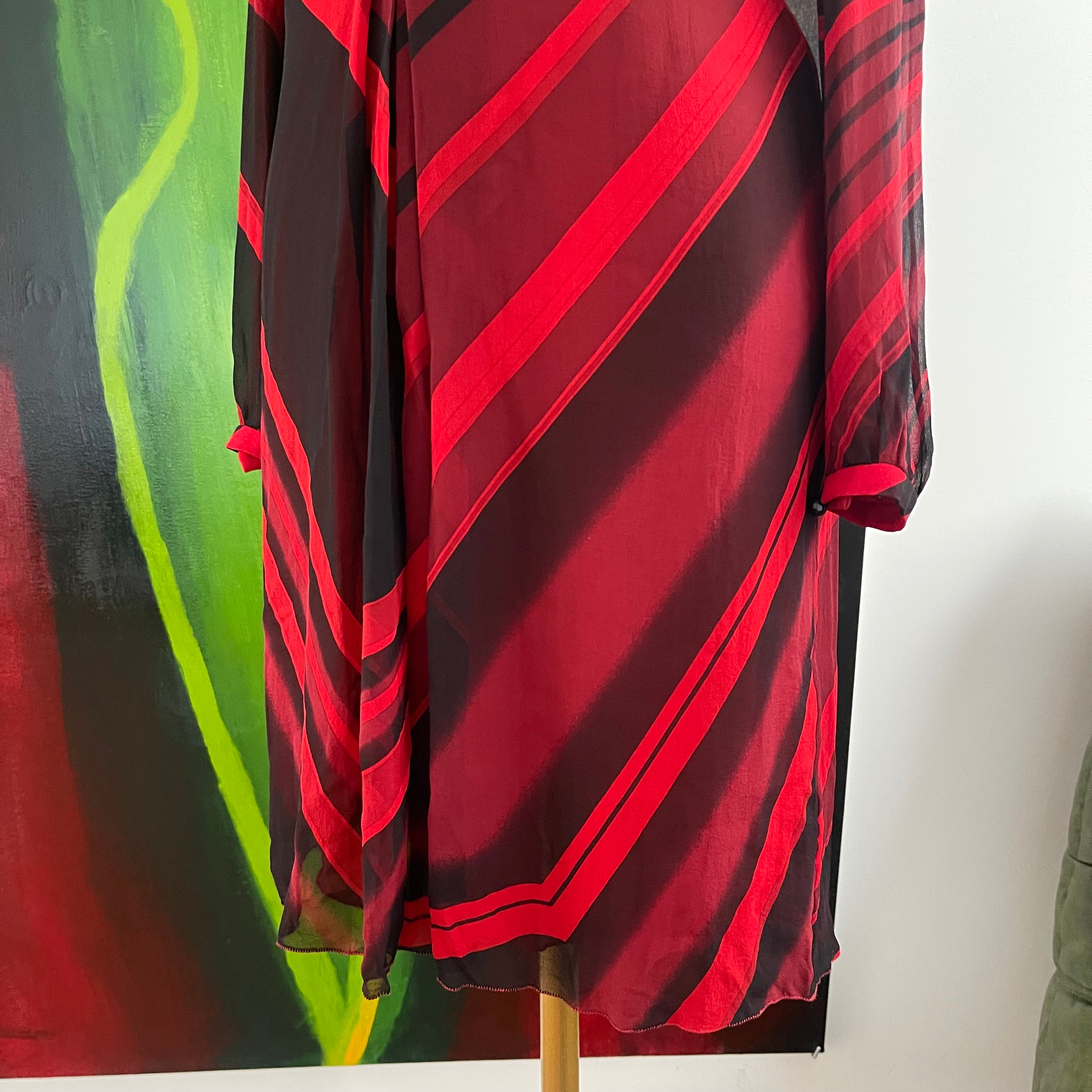 Gianni Versace Couture 2000 F/W Silk Dress