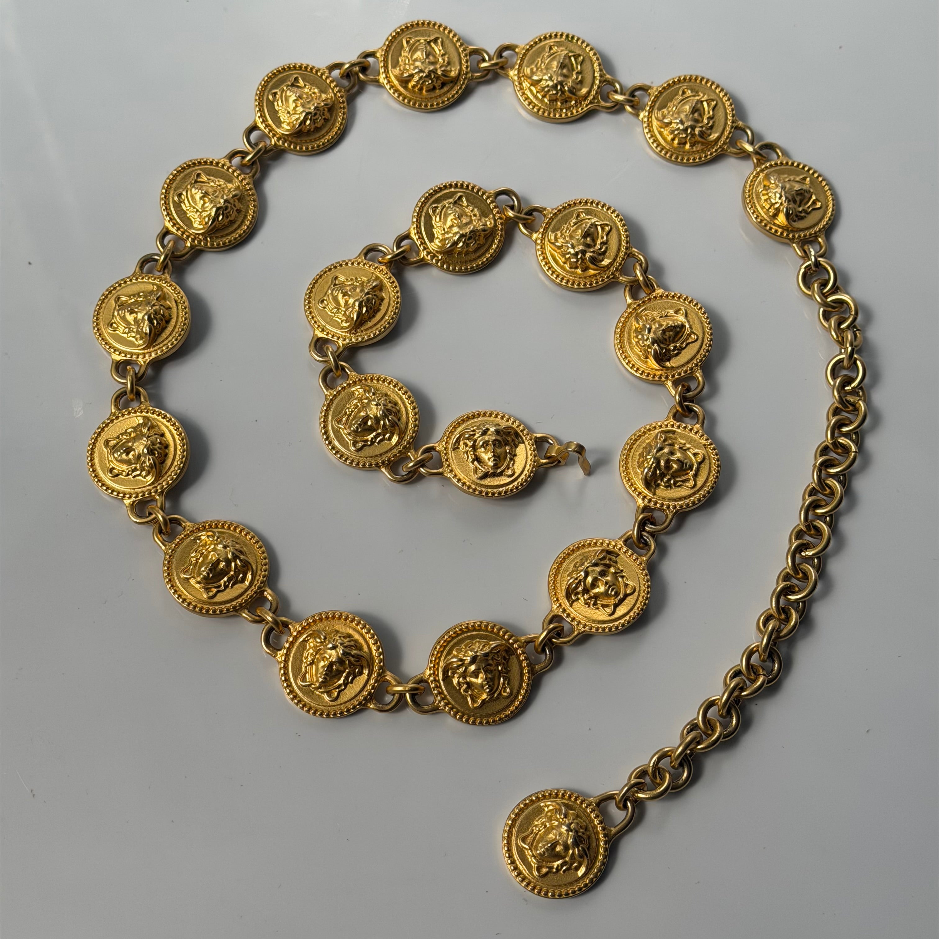 Vintage Versace Medusa Chain