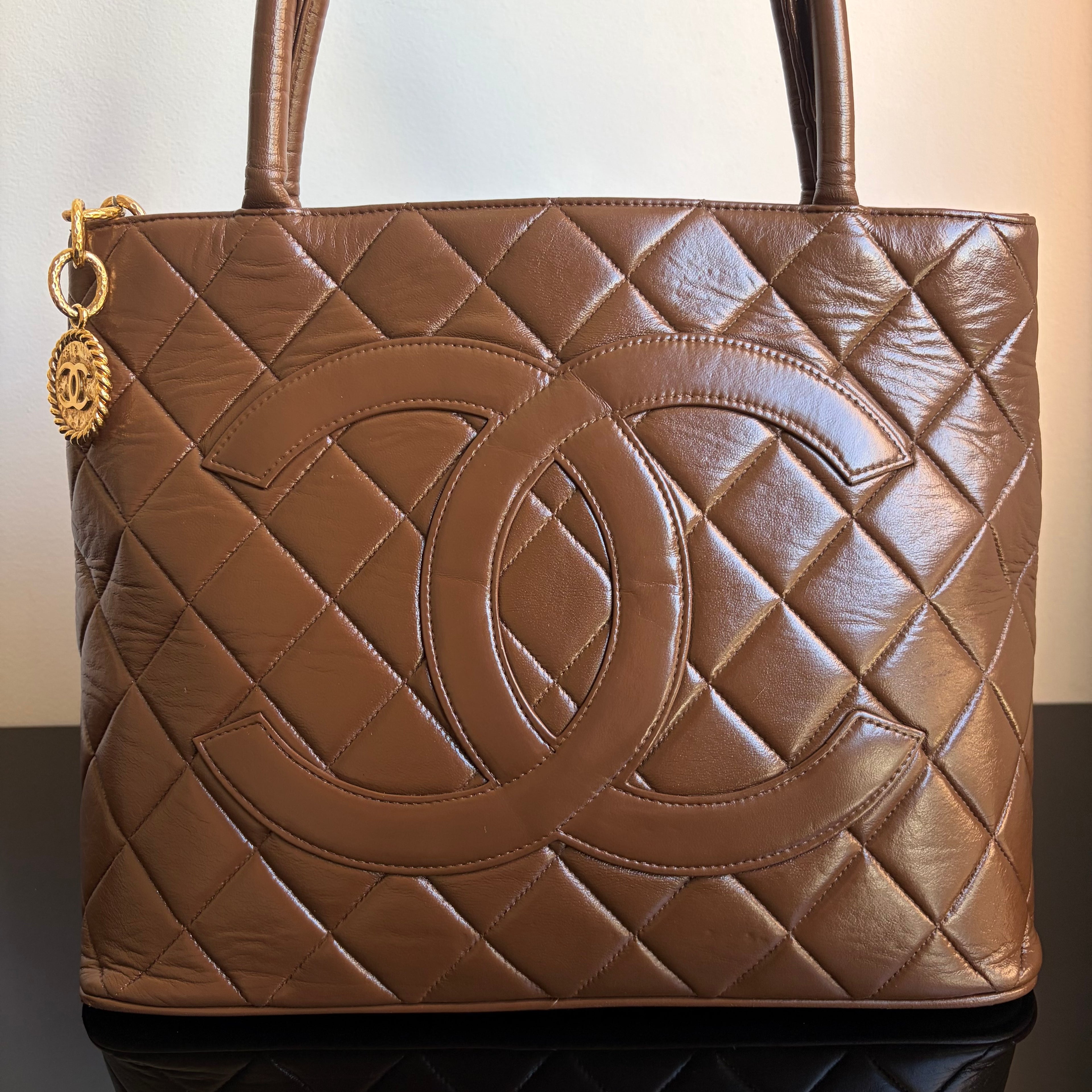 Chanel Medallion Quilted Tote bag