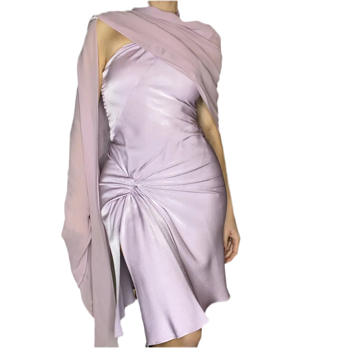 Christian Dior Silk Lilac Dress