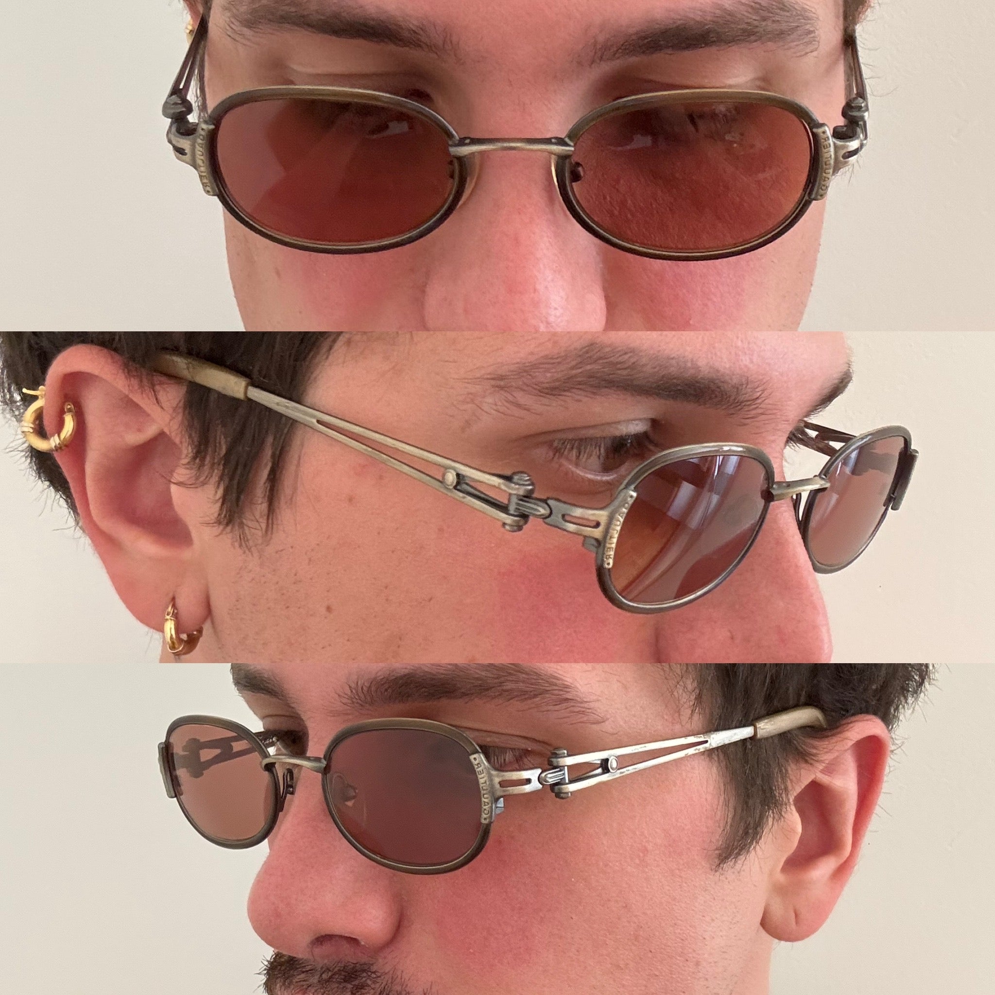 Jean Paul Gaultier 56-0004 Red Sunglasses