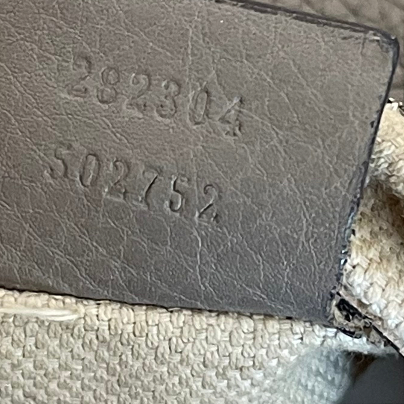 Gucci Soho Hobo Grey Leather Shoulder Bag