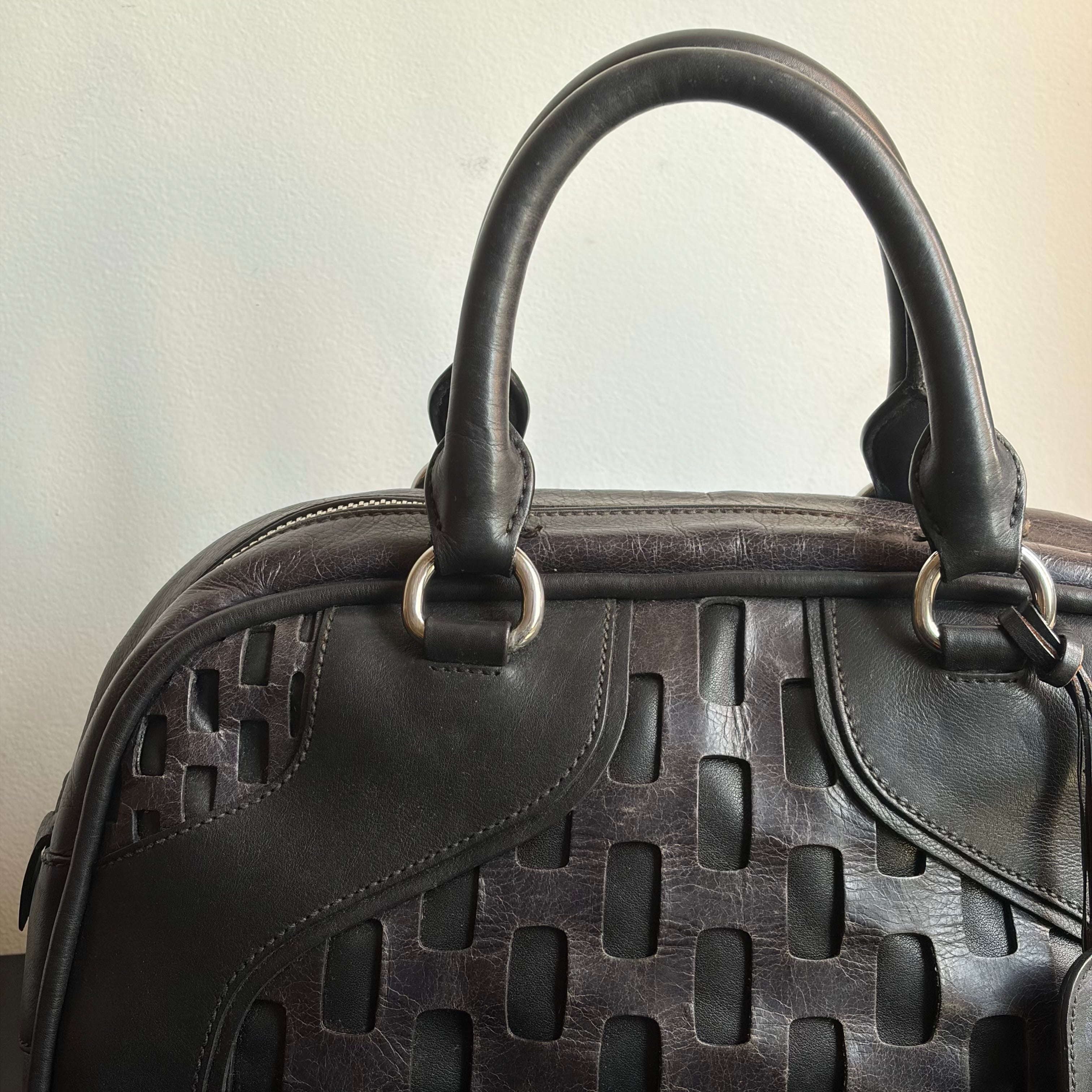 Miu Miu F/W 2008 Laser Cut Bowling Bag