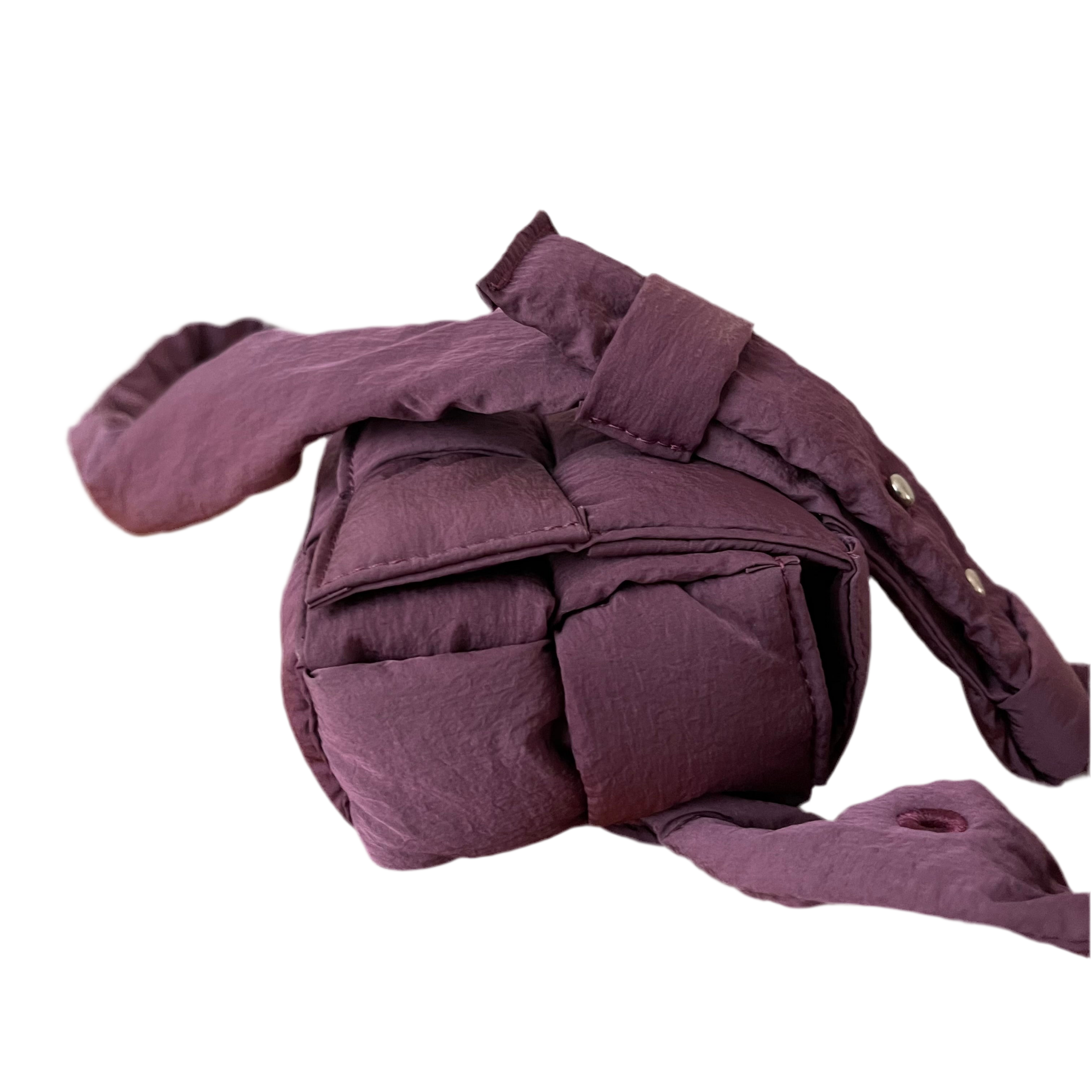Bottega Veneta Purple Padded Tech Cassette